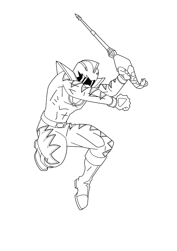 Power rangers coloring pages