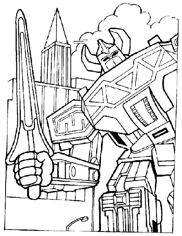 Power rangers coloring pages