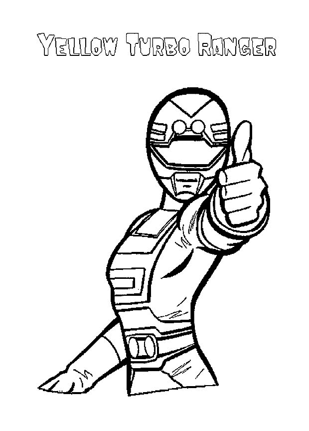 Power rangers coloring pages