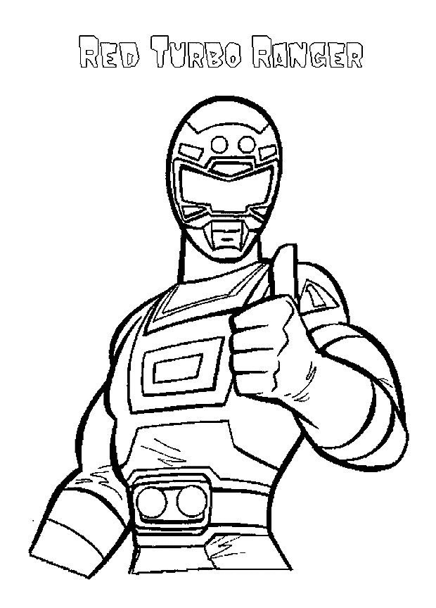 Power rangers coloring pages