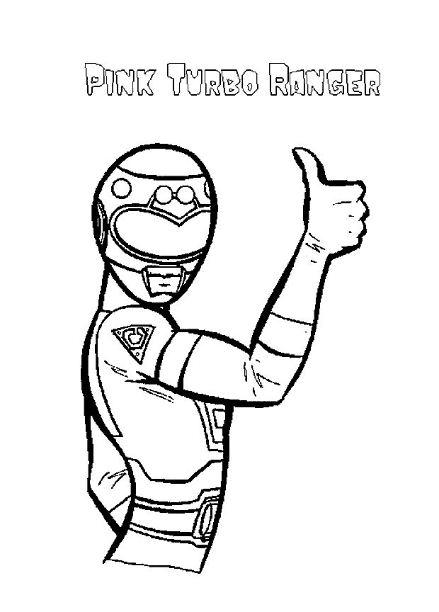 Power rangers coloring pages