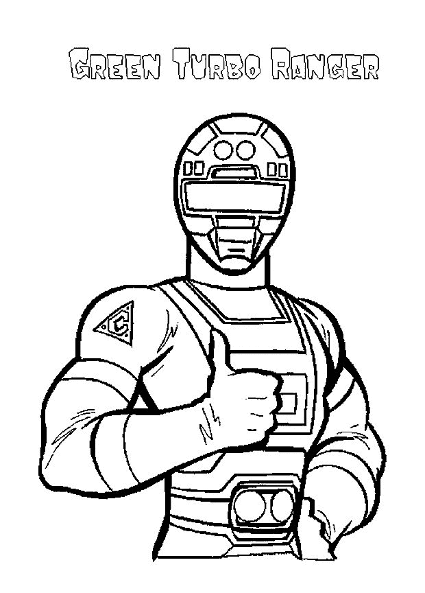 Power rangers coloring pages