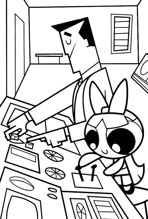 Powerpuff girls coloring pages