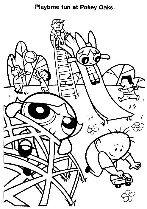 Powerpuff girls coloring pages