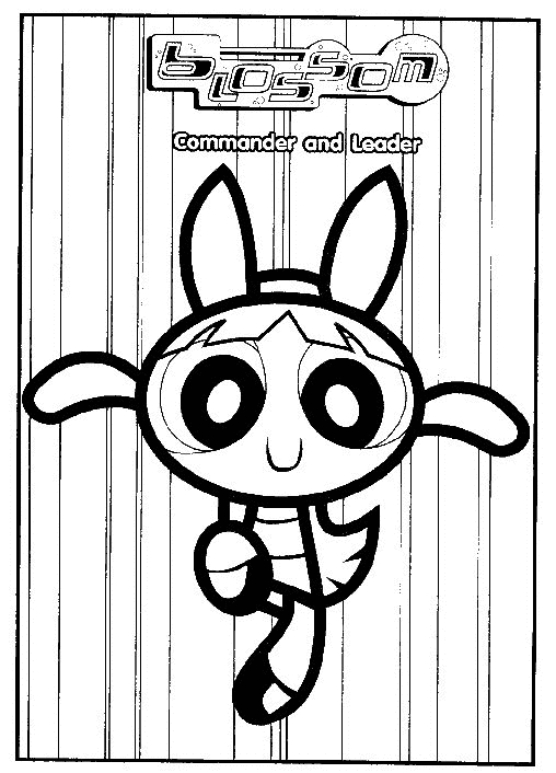 Powerpuff girls coloring pages