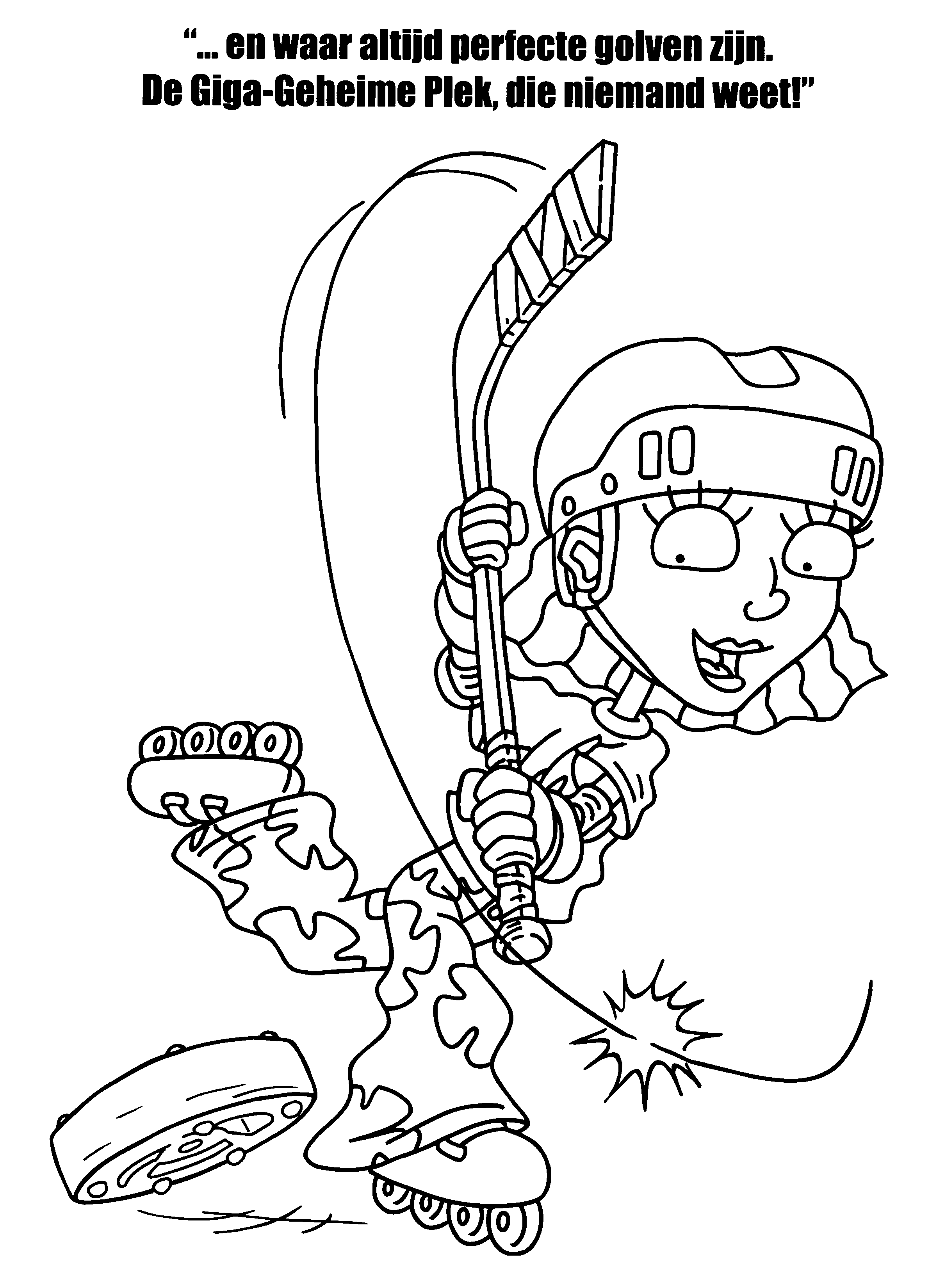 Rocket power coloring pages