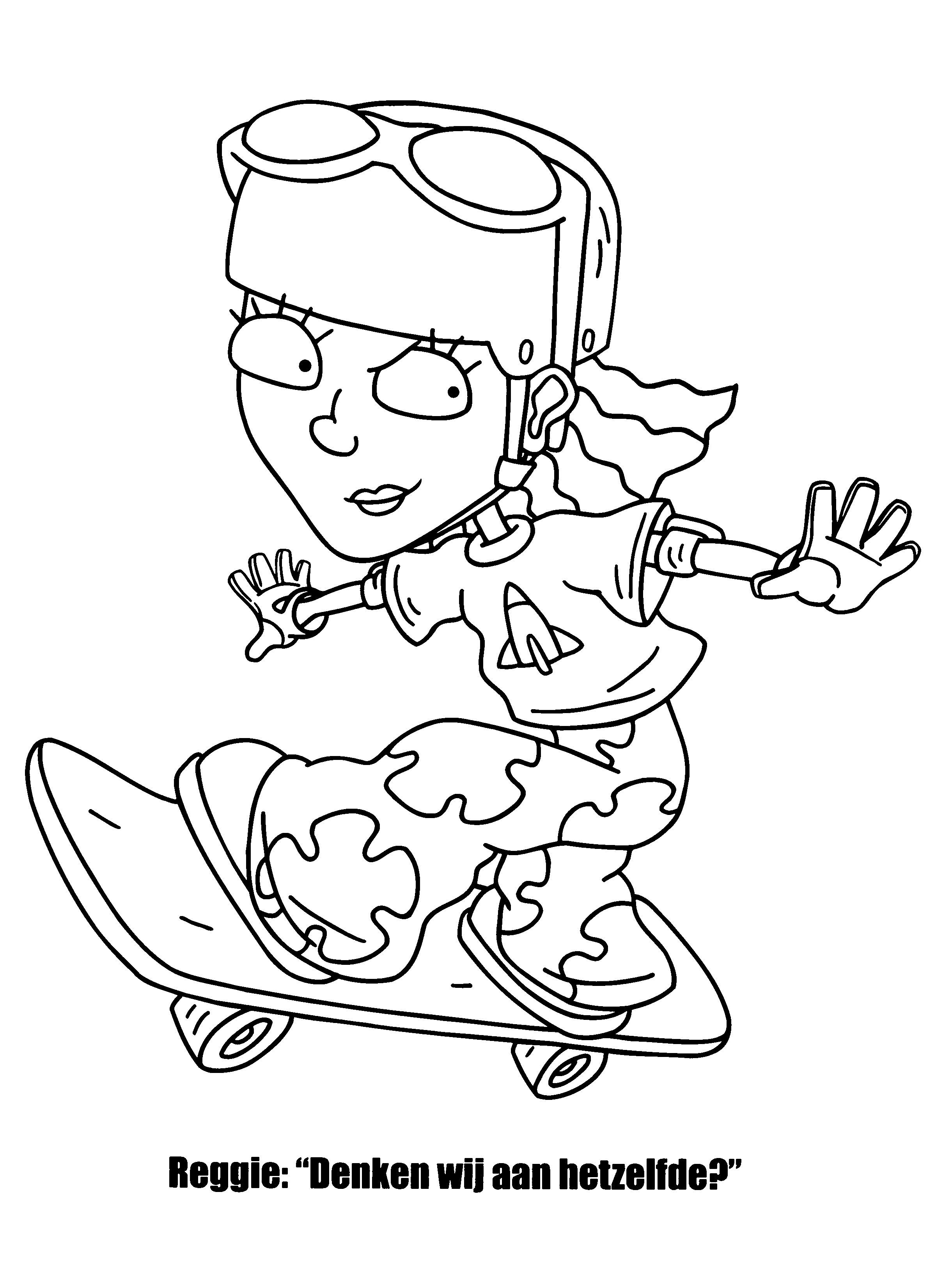 Rocket power coloring pages