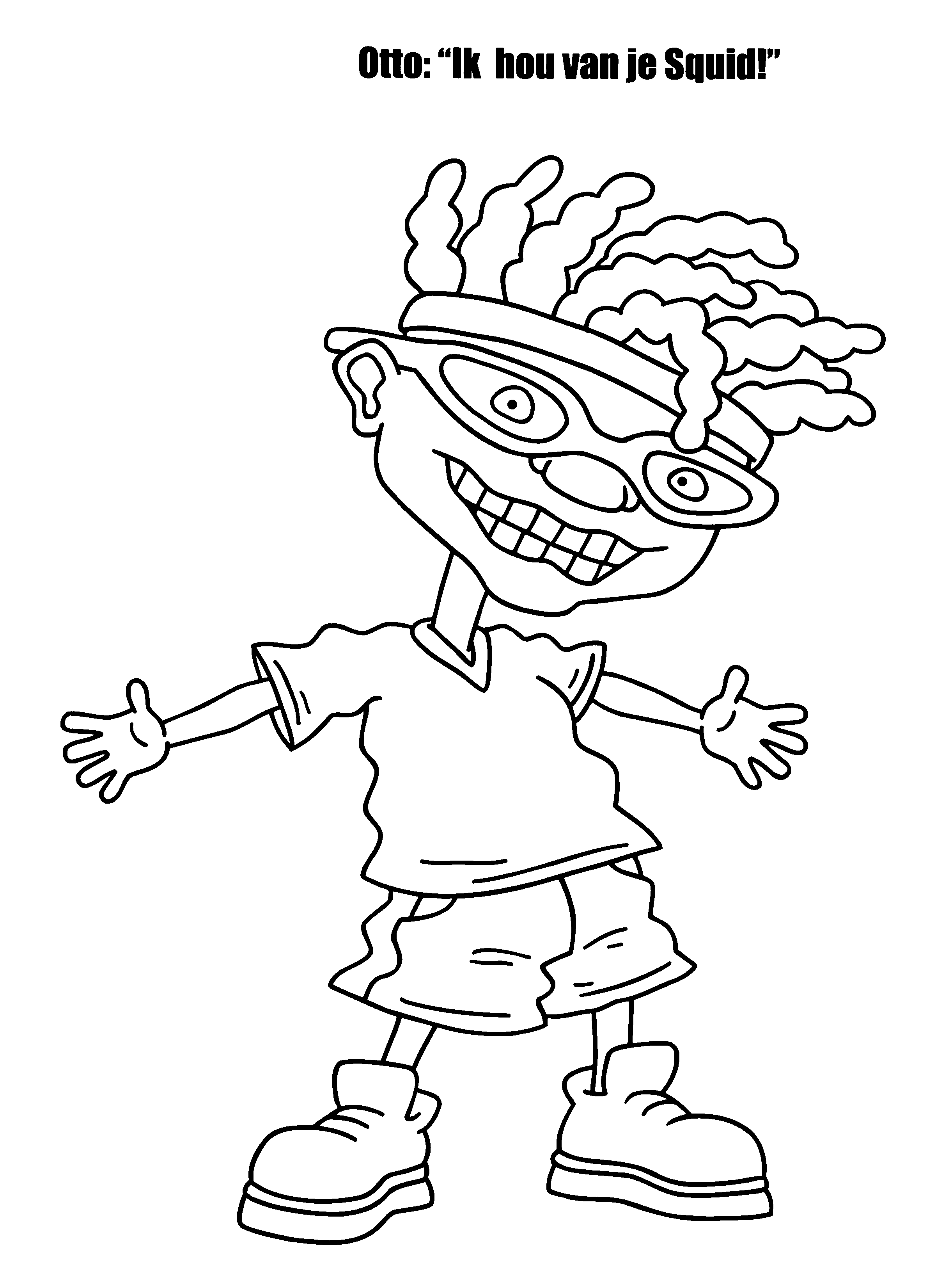 Rocket power coloring pages