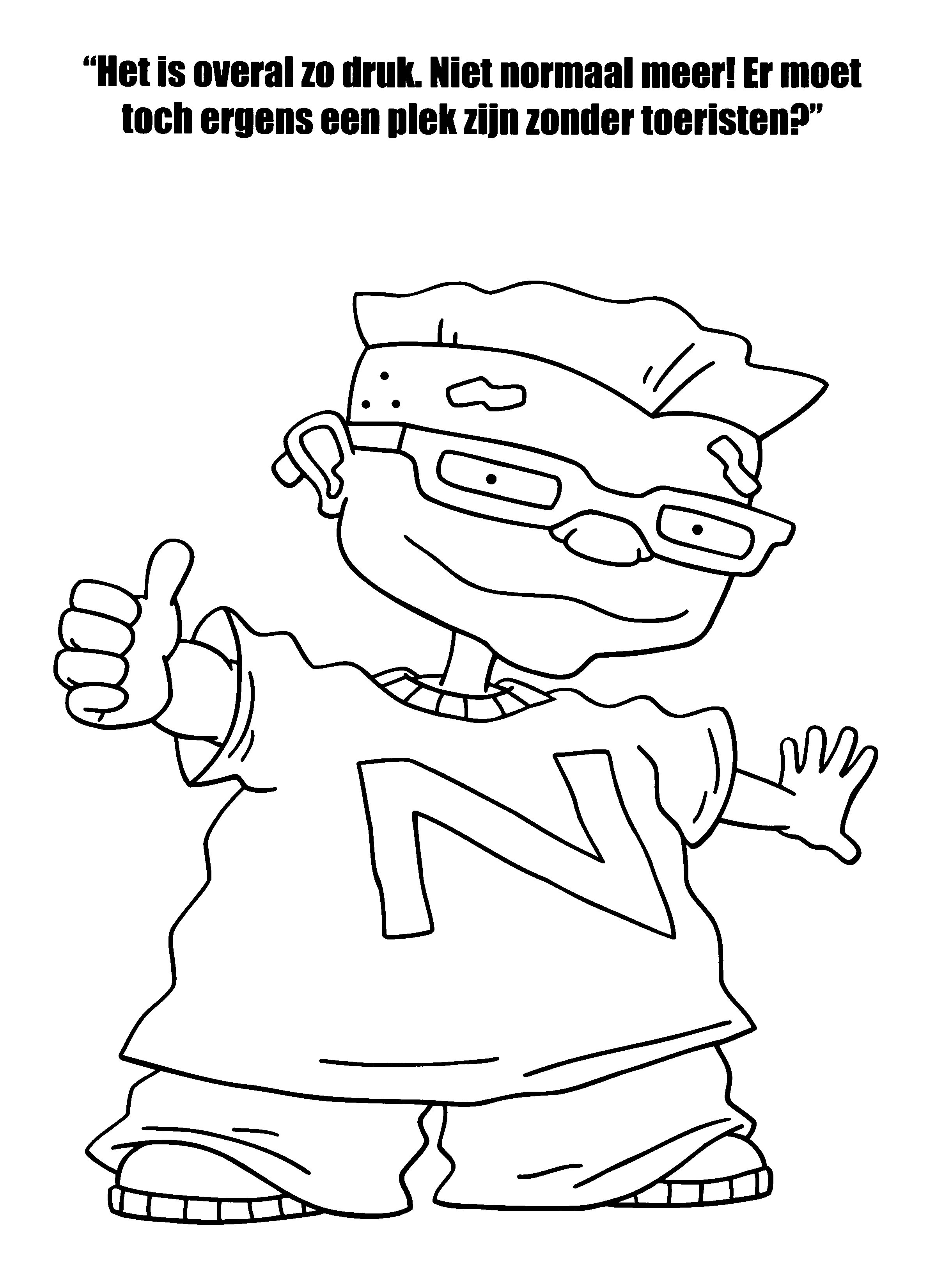 Rocket power coloring pages