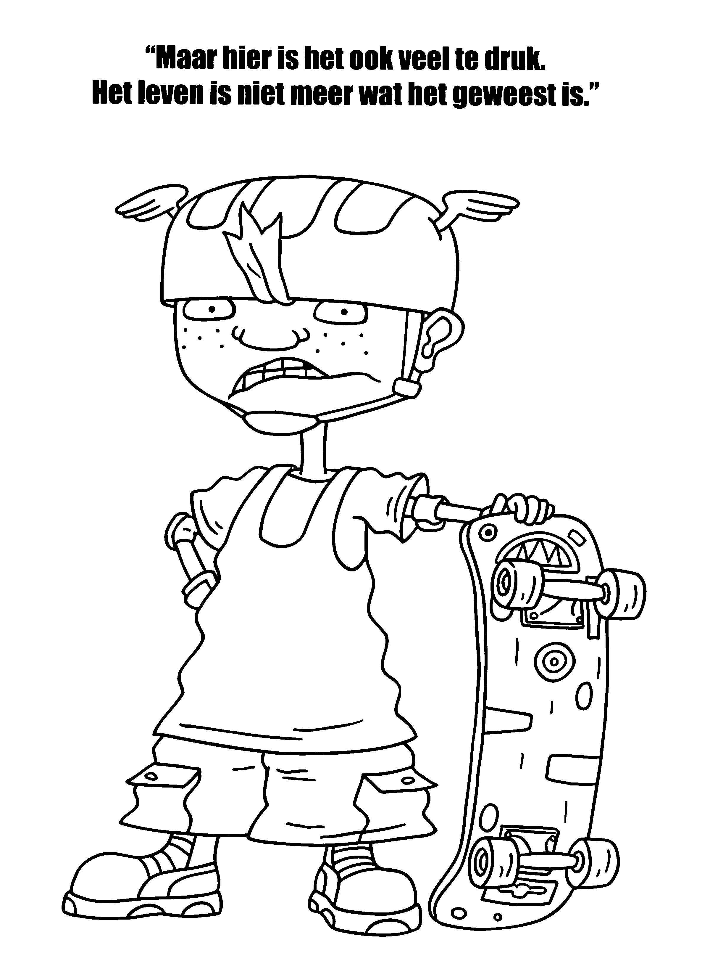 Rocket power coloring pages