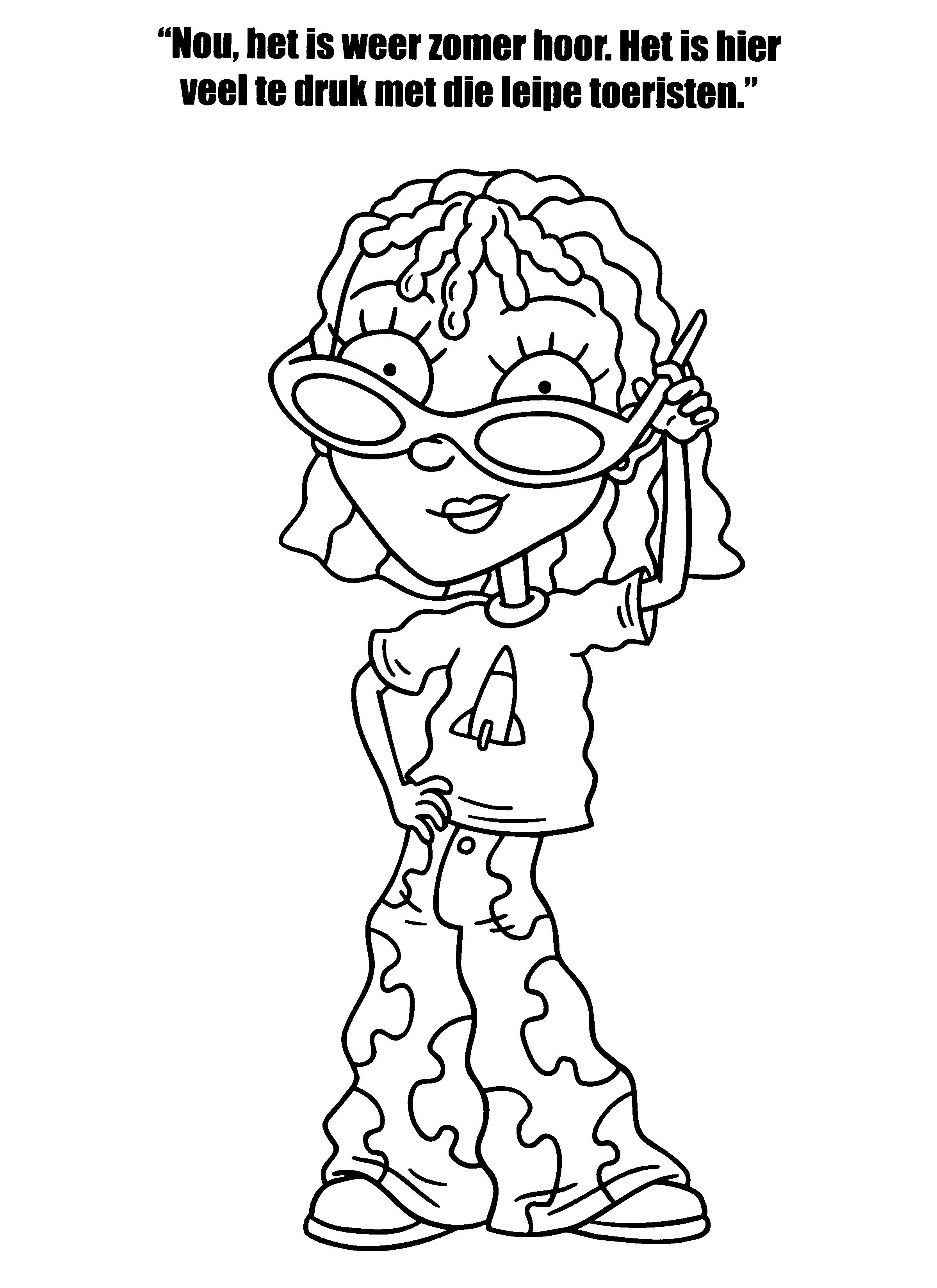 Rocket power coloring pages