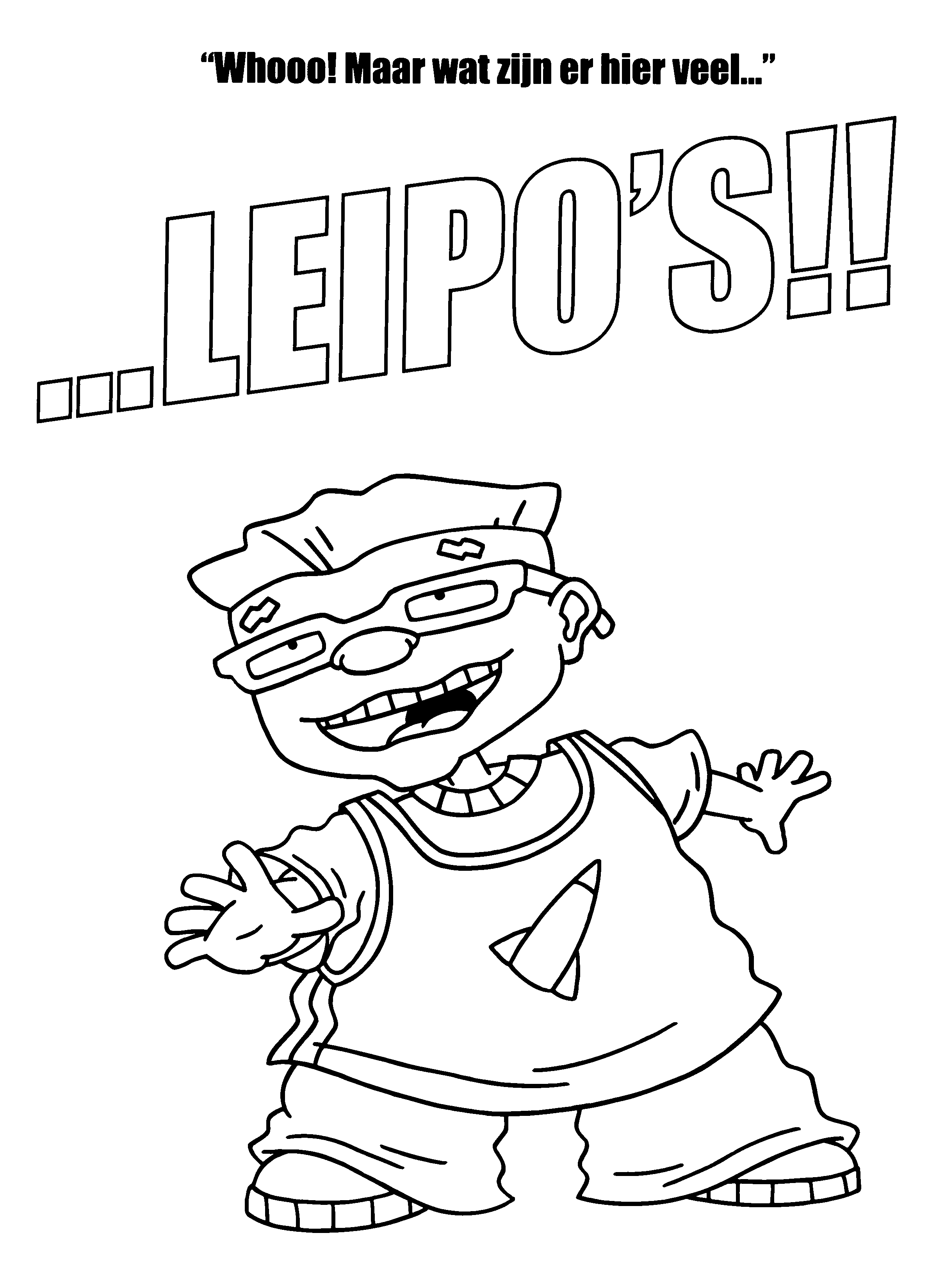 Rocket power coloring pages