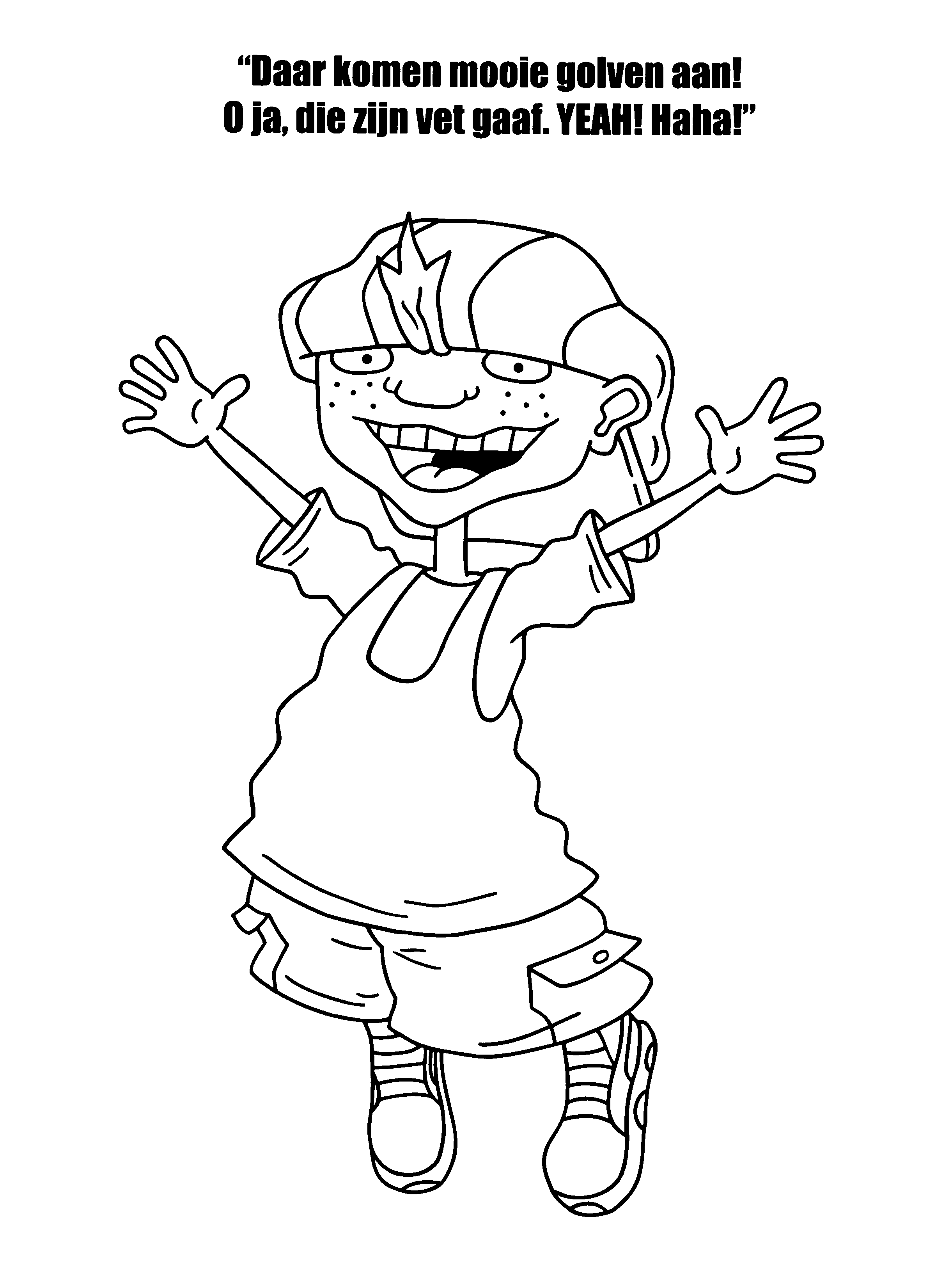 Rocket power coloring pages