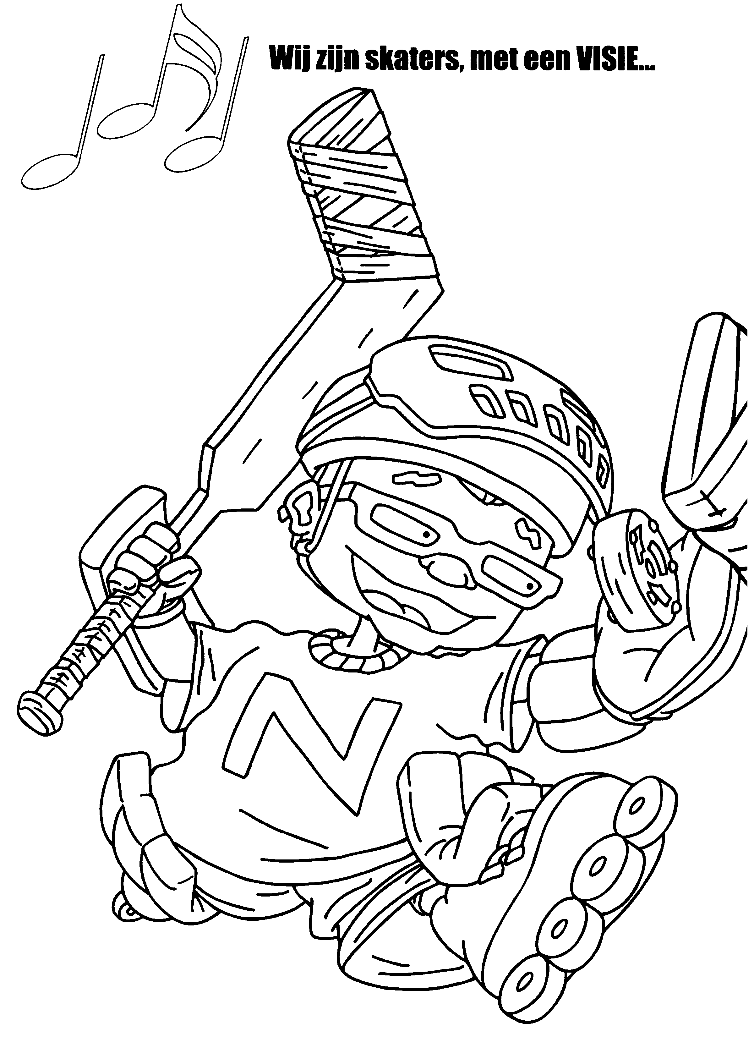 Rocket power coloring pages