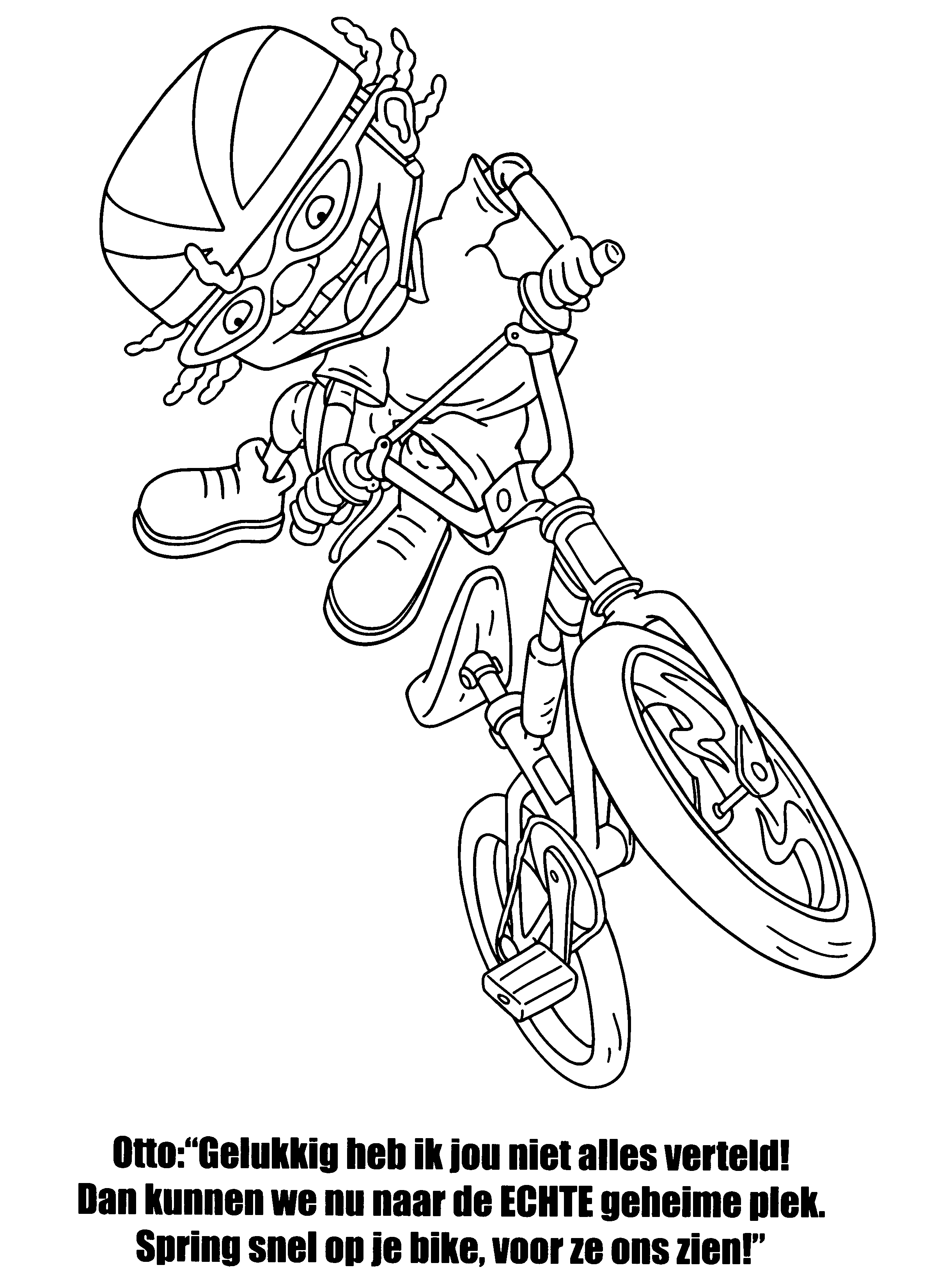 Rocket power coloring pages