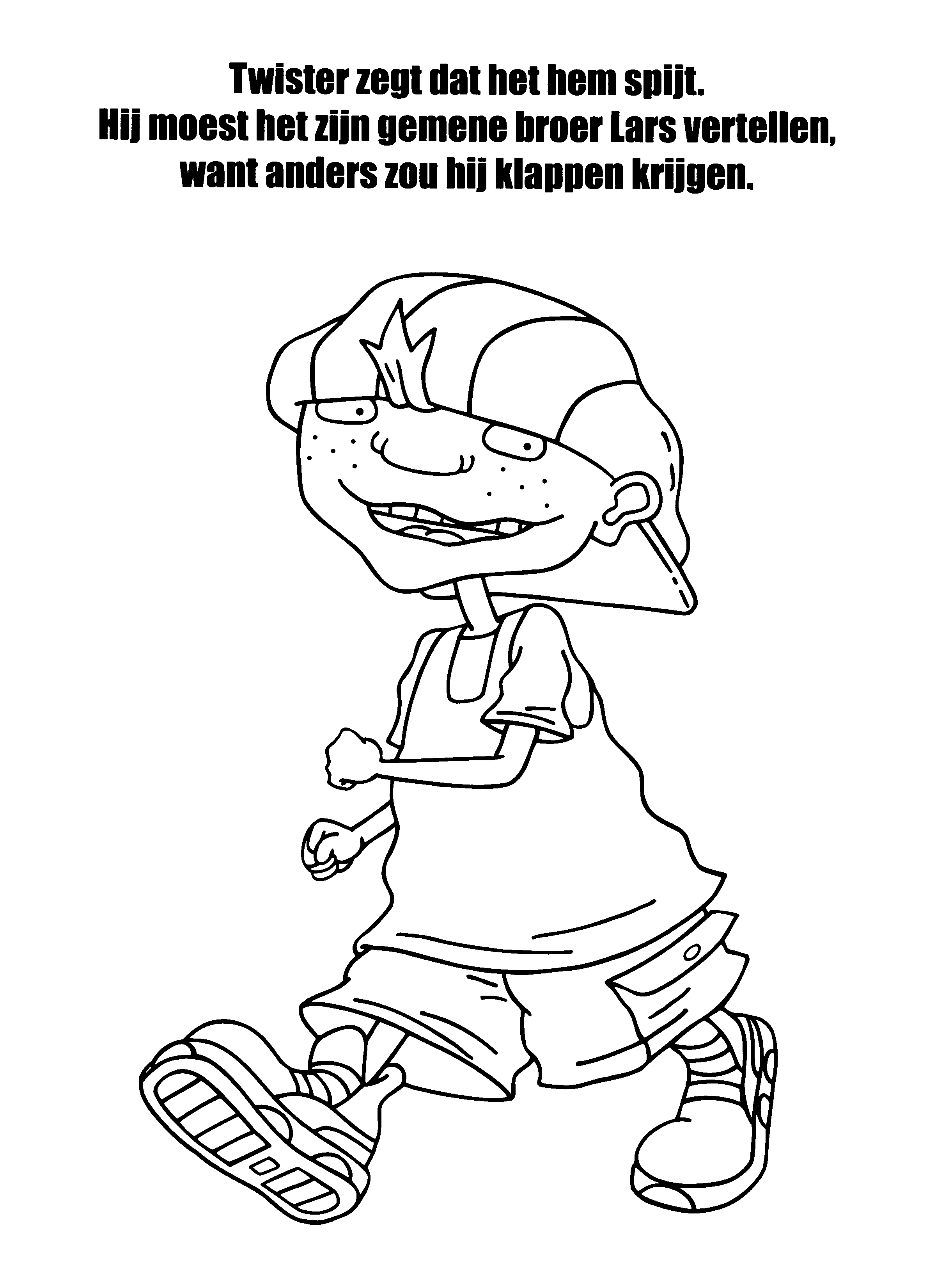 Rocket power coloring pages