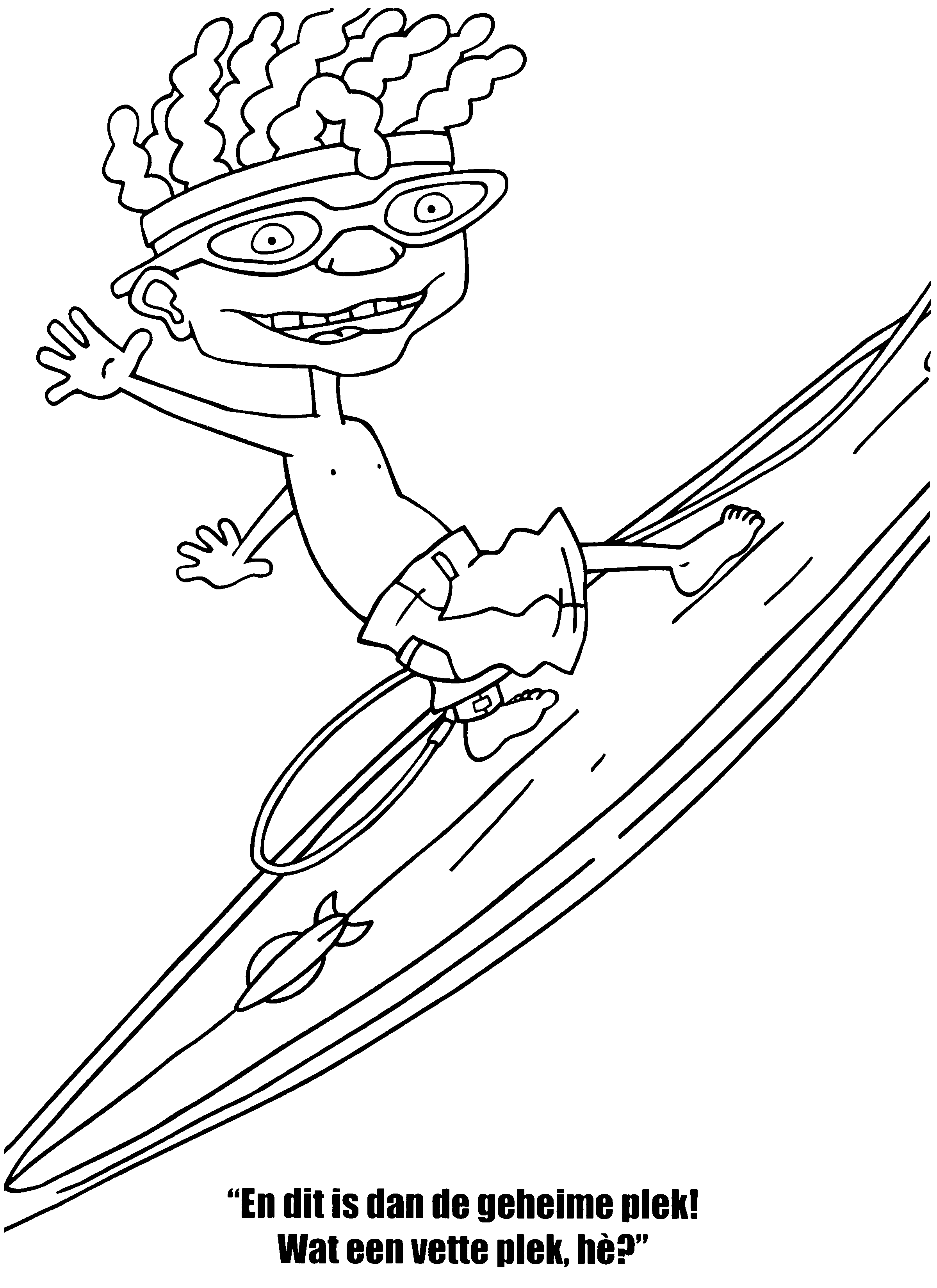 Rocket power coloring pages