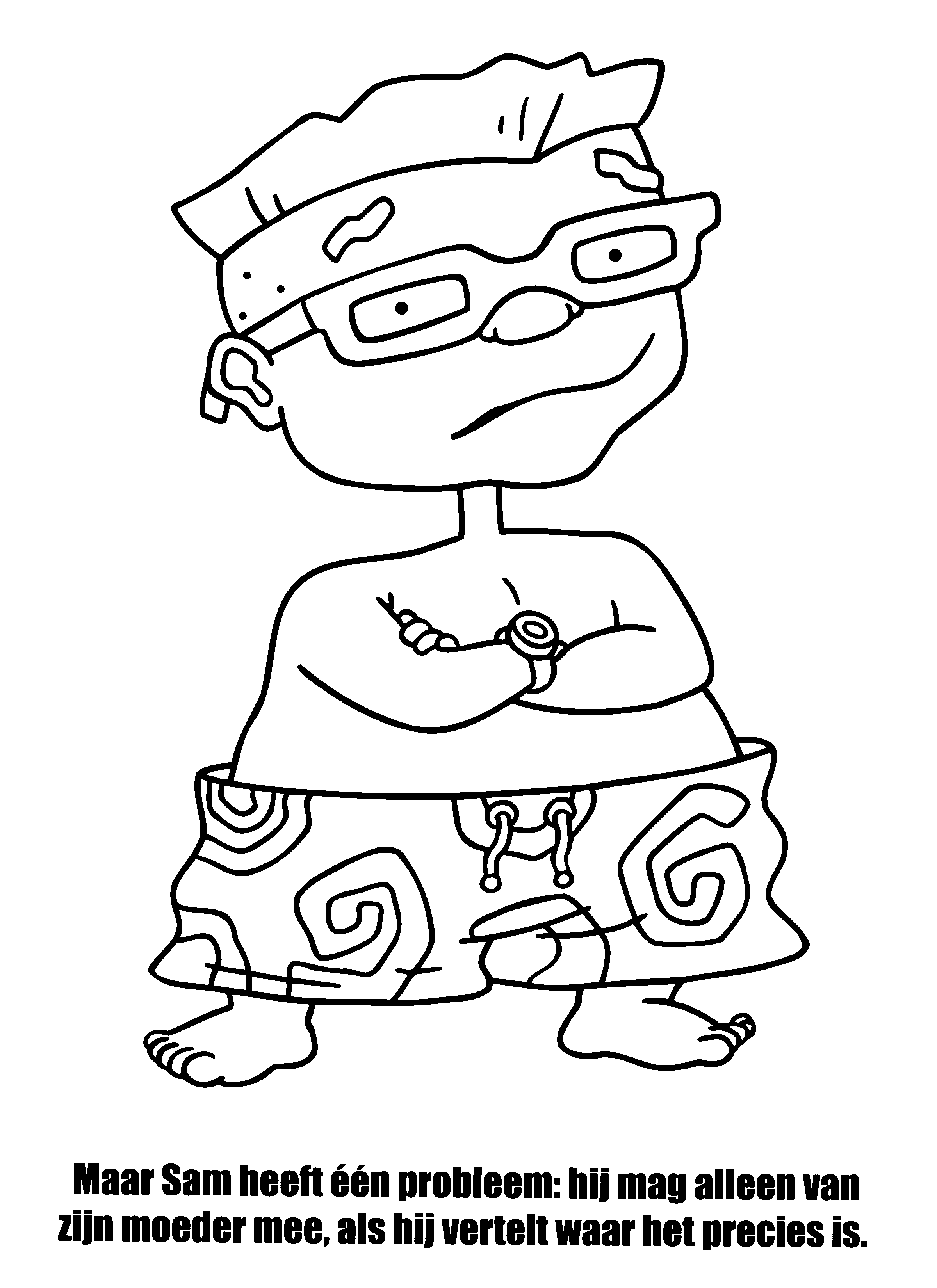 Rocket power coloring pages