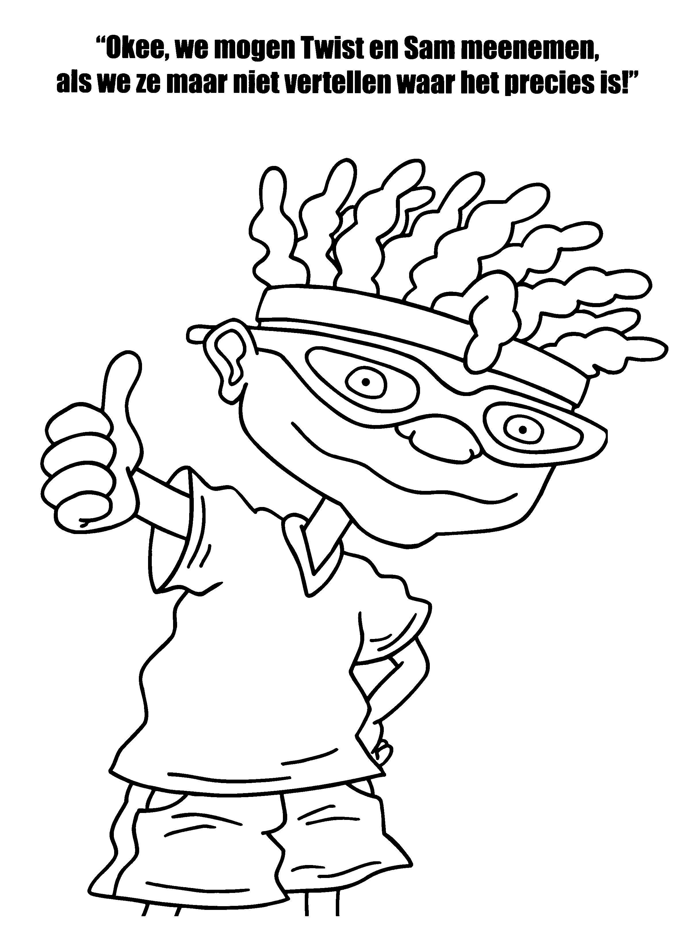 Rocket power coloring pages