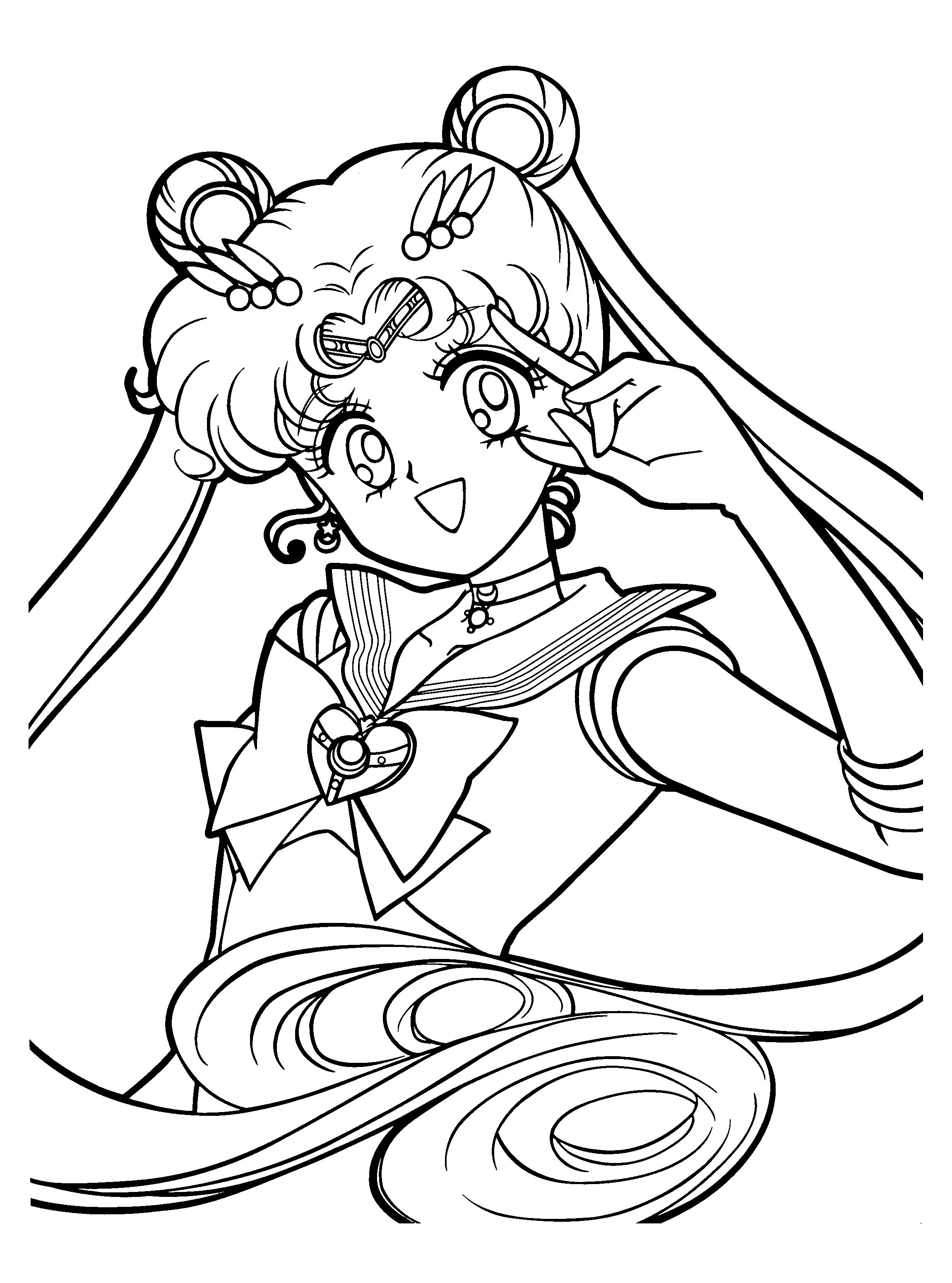 Sailormoon coloring pages