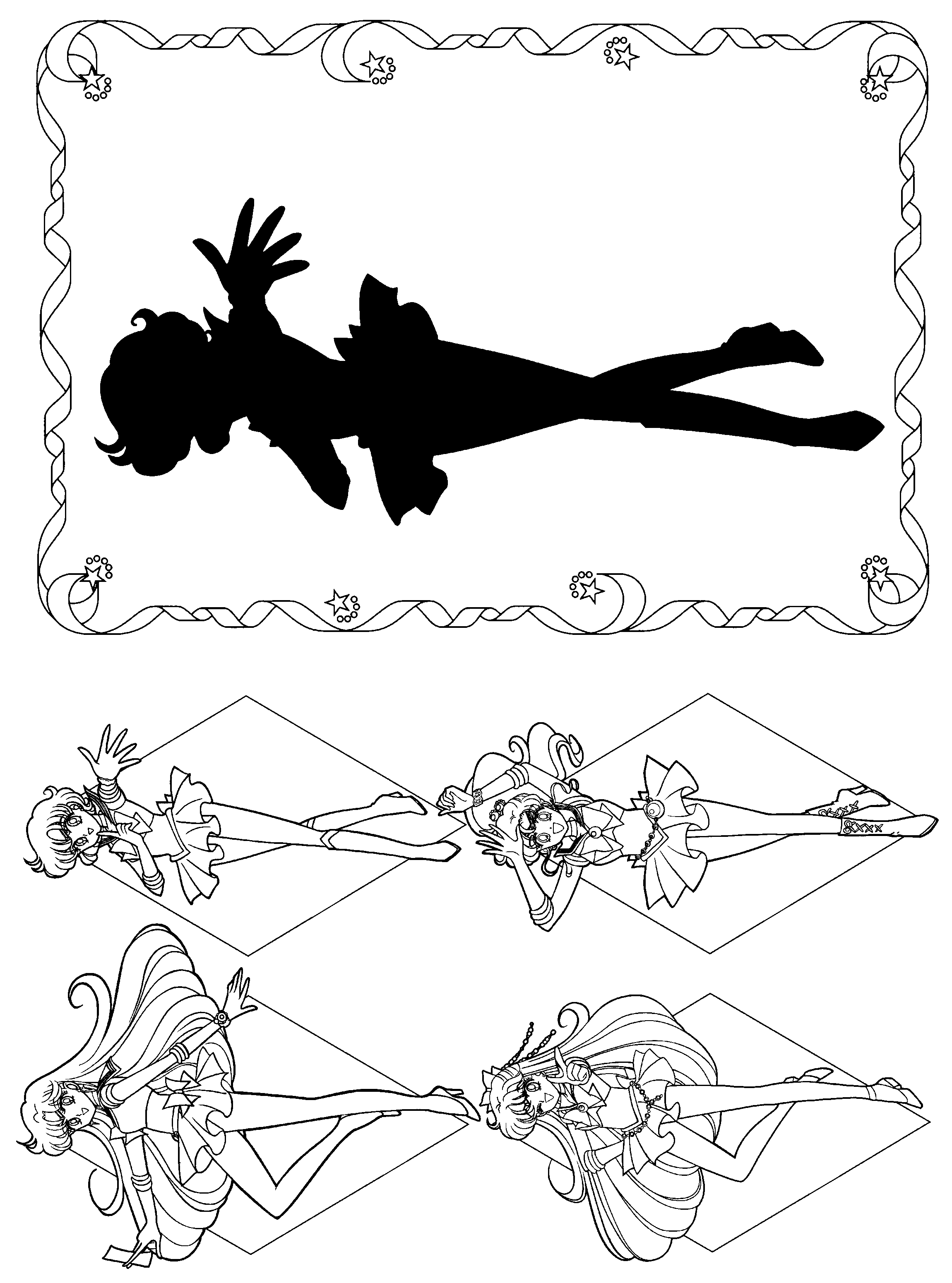 Sailormoon coloring pages