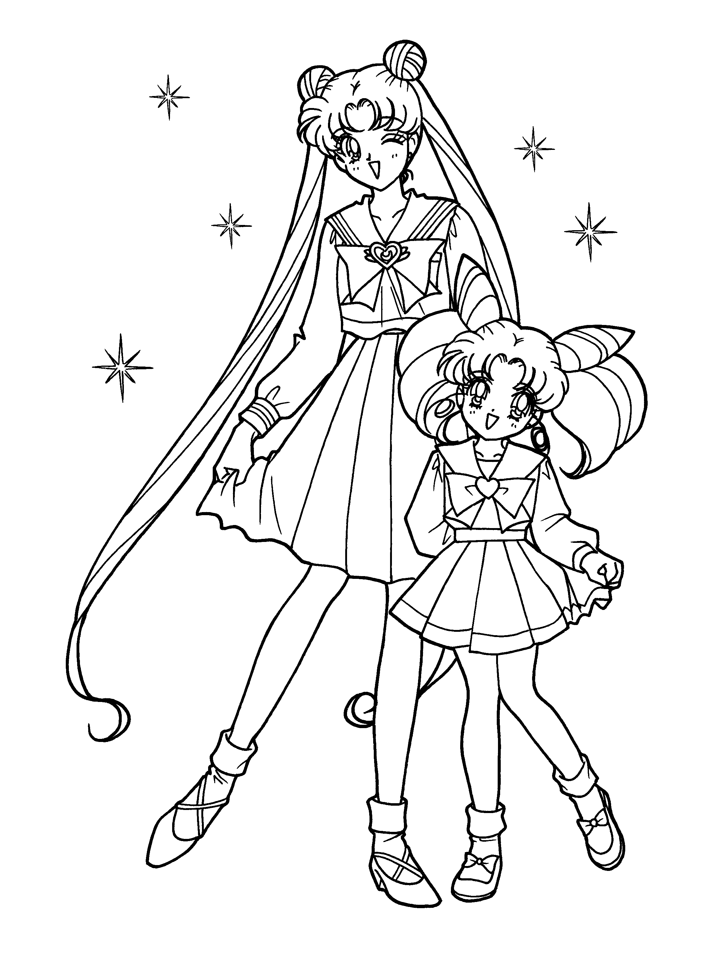 Sailormoon coloring pages