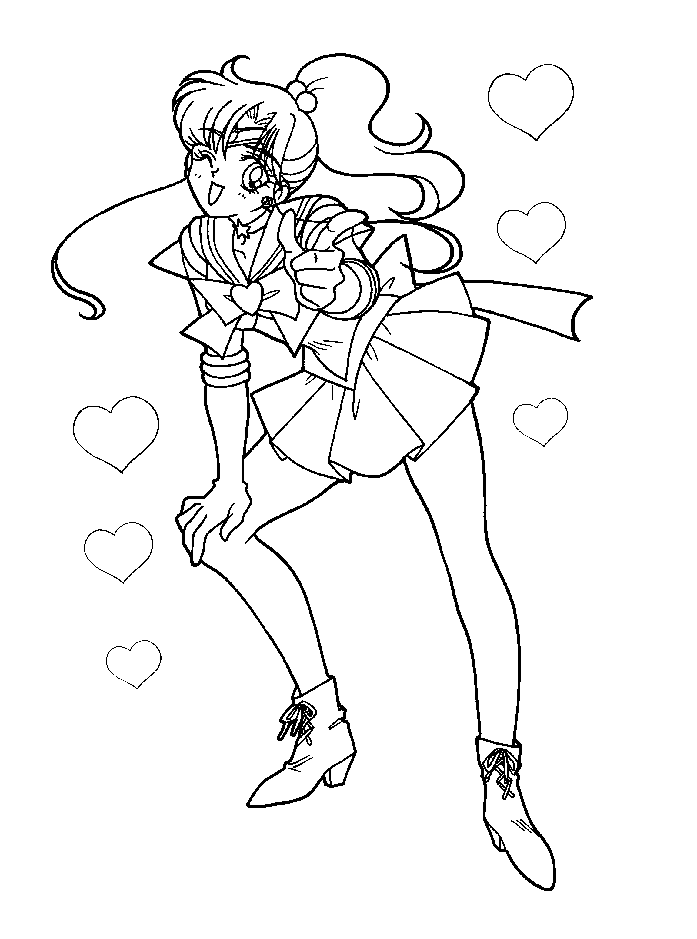 Sailormoon coloring pages