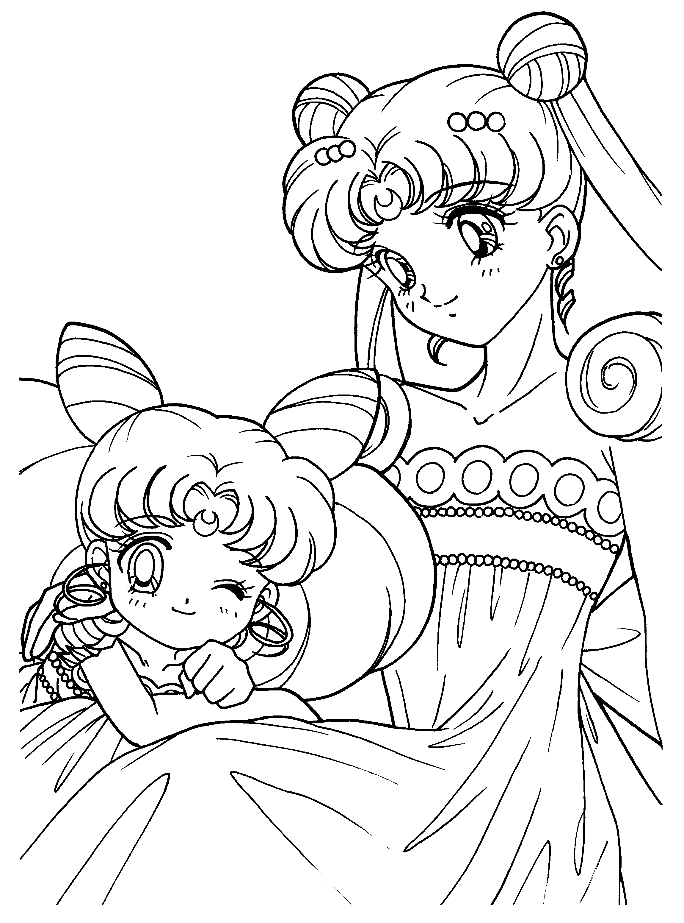 Coloring Page - Sailormoon coloring pages 111
