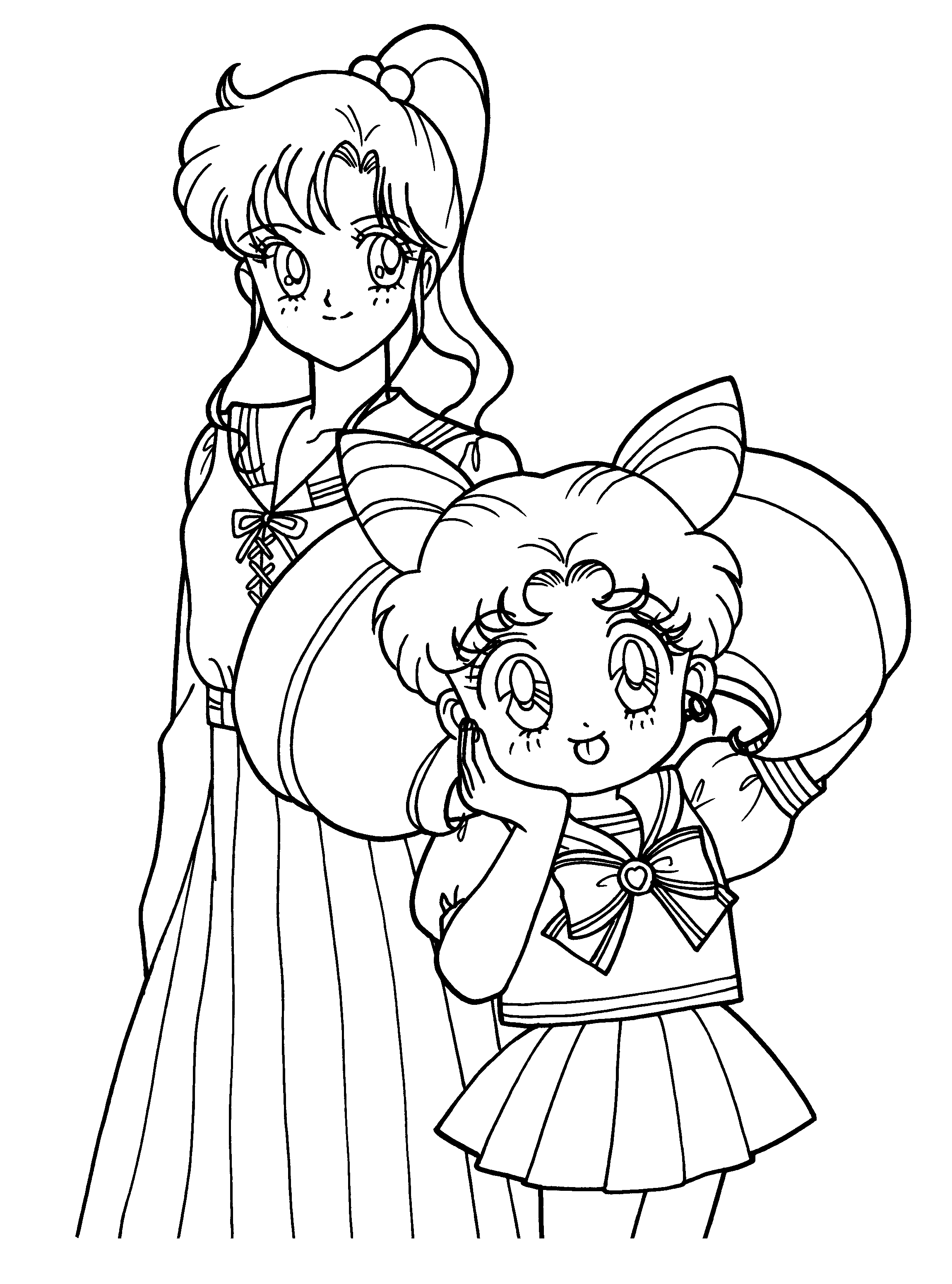 Sailormoon coloring pages