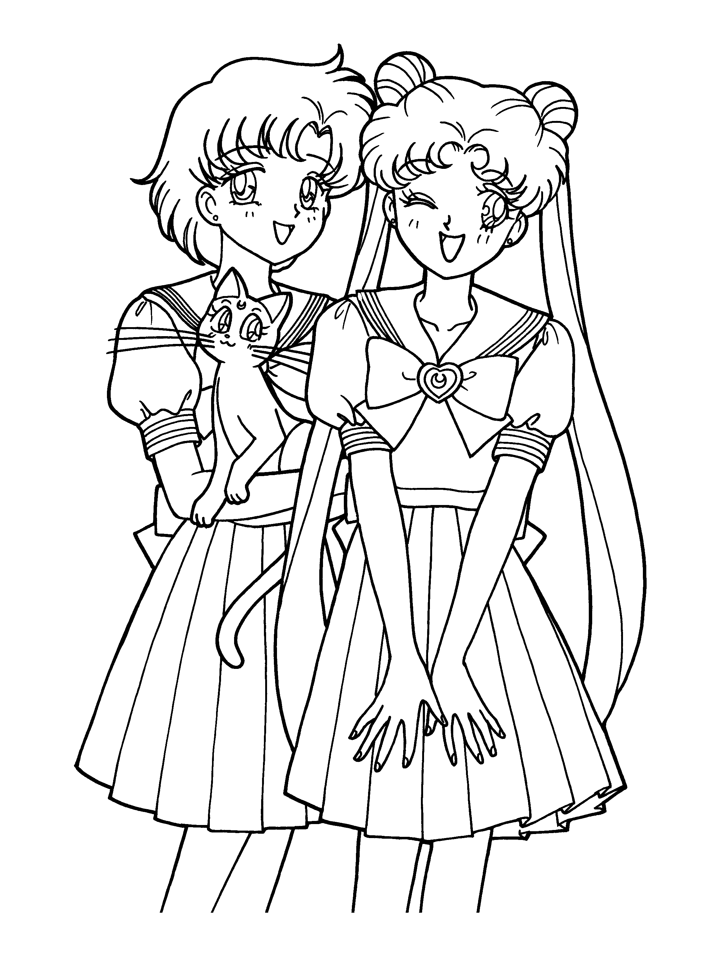 Sailormoon coloring pages