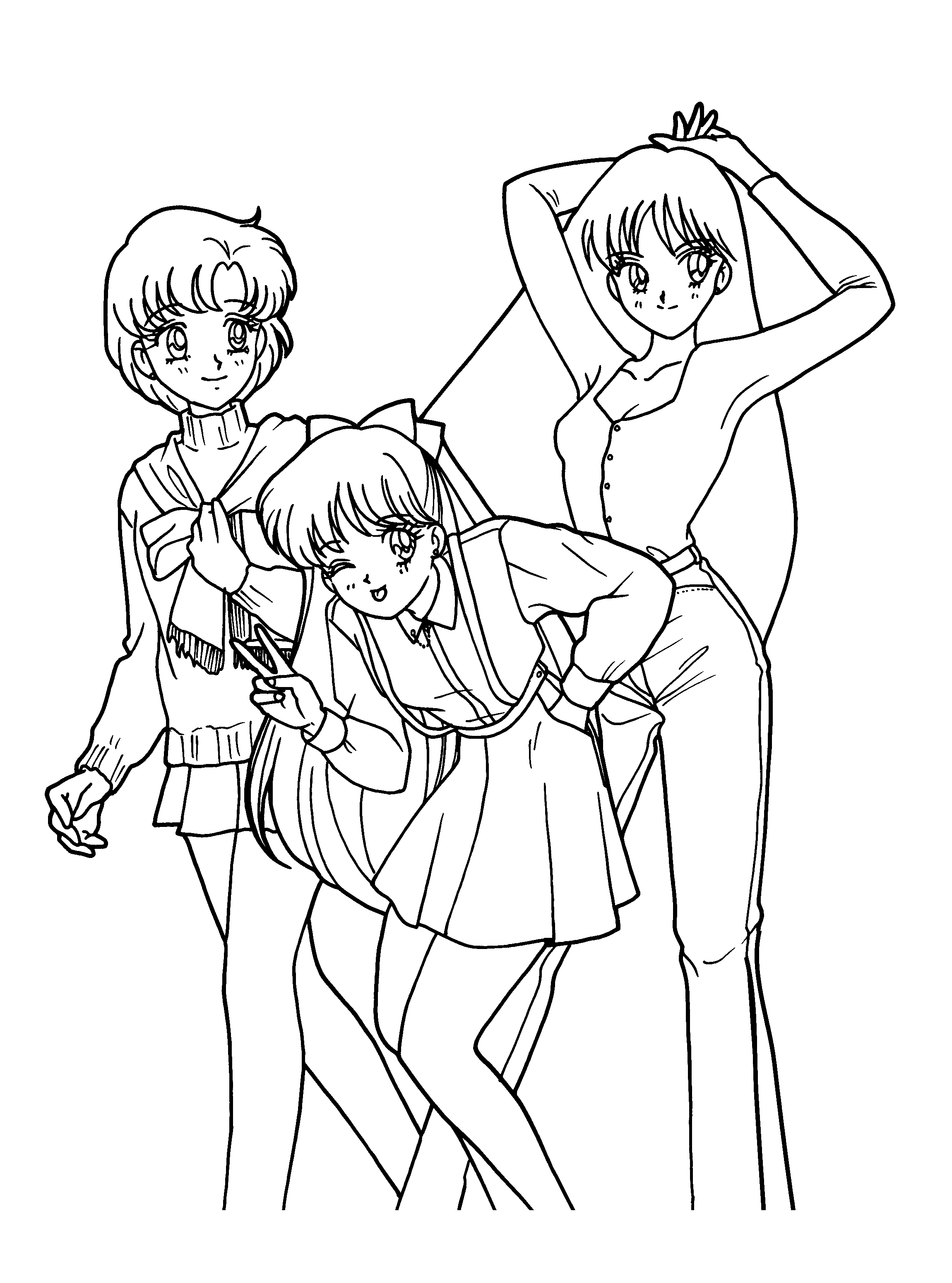 Sailormoon coloring pages