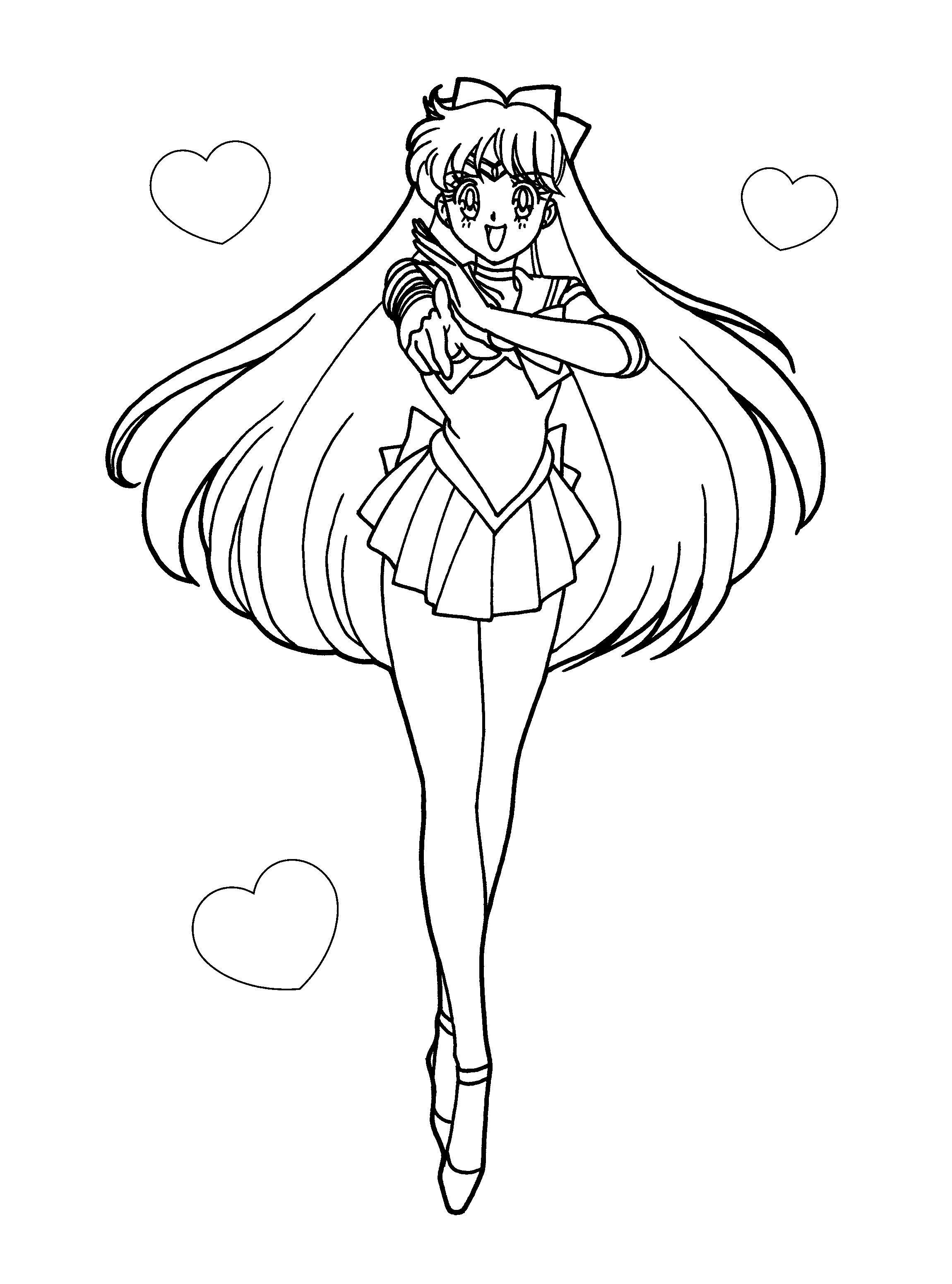 Sailormoon coloring pages