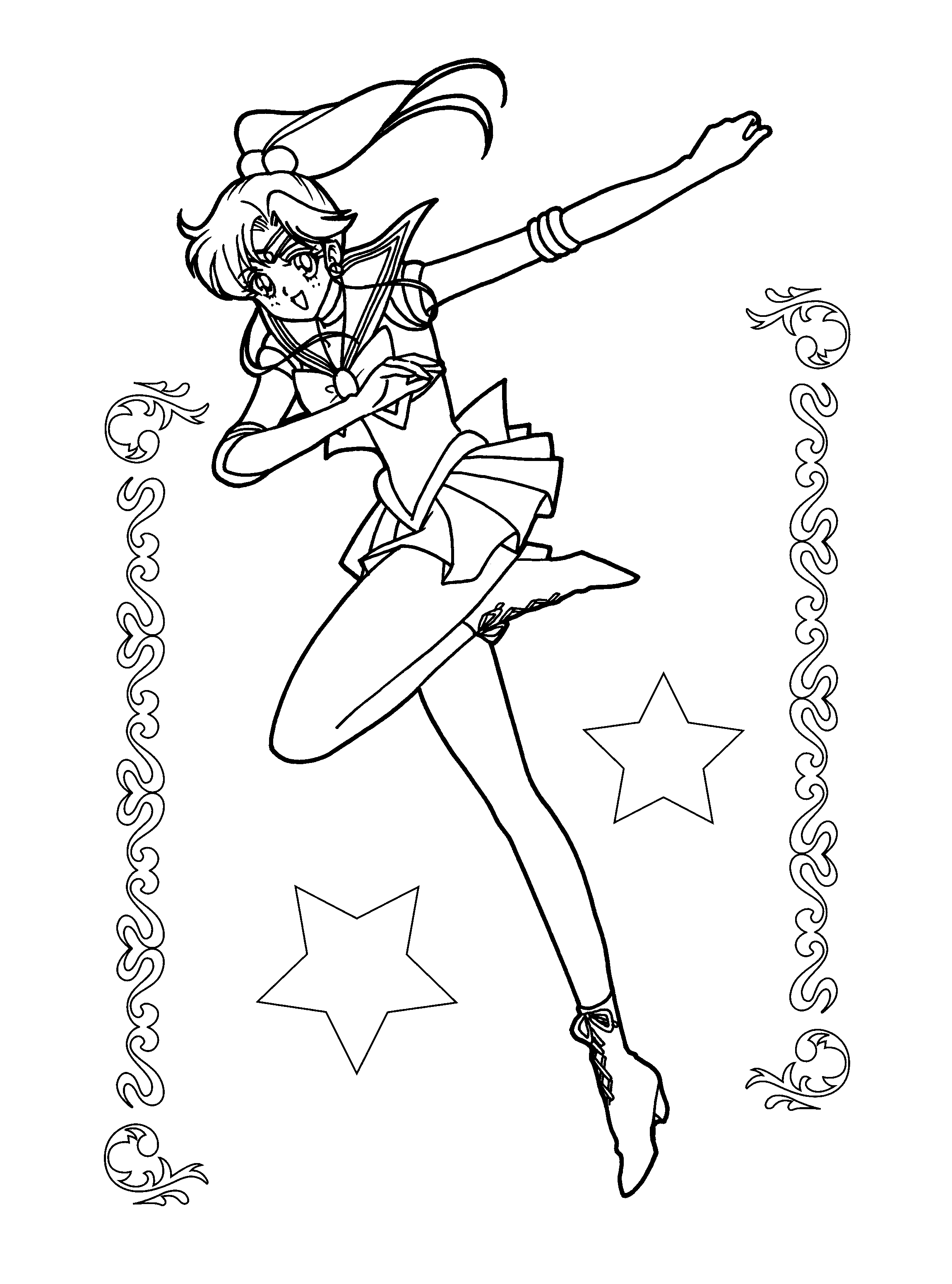 Sailormoon coloring pages