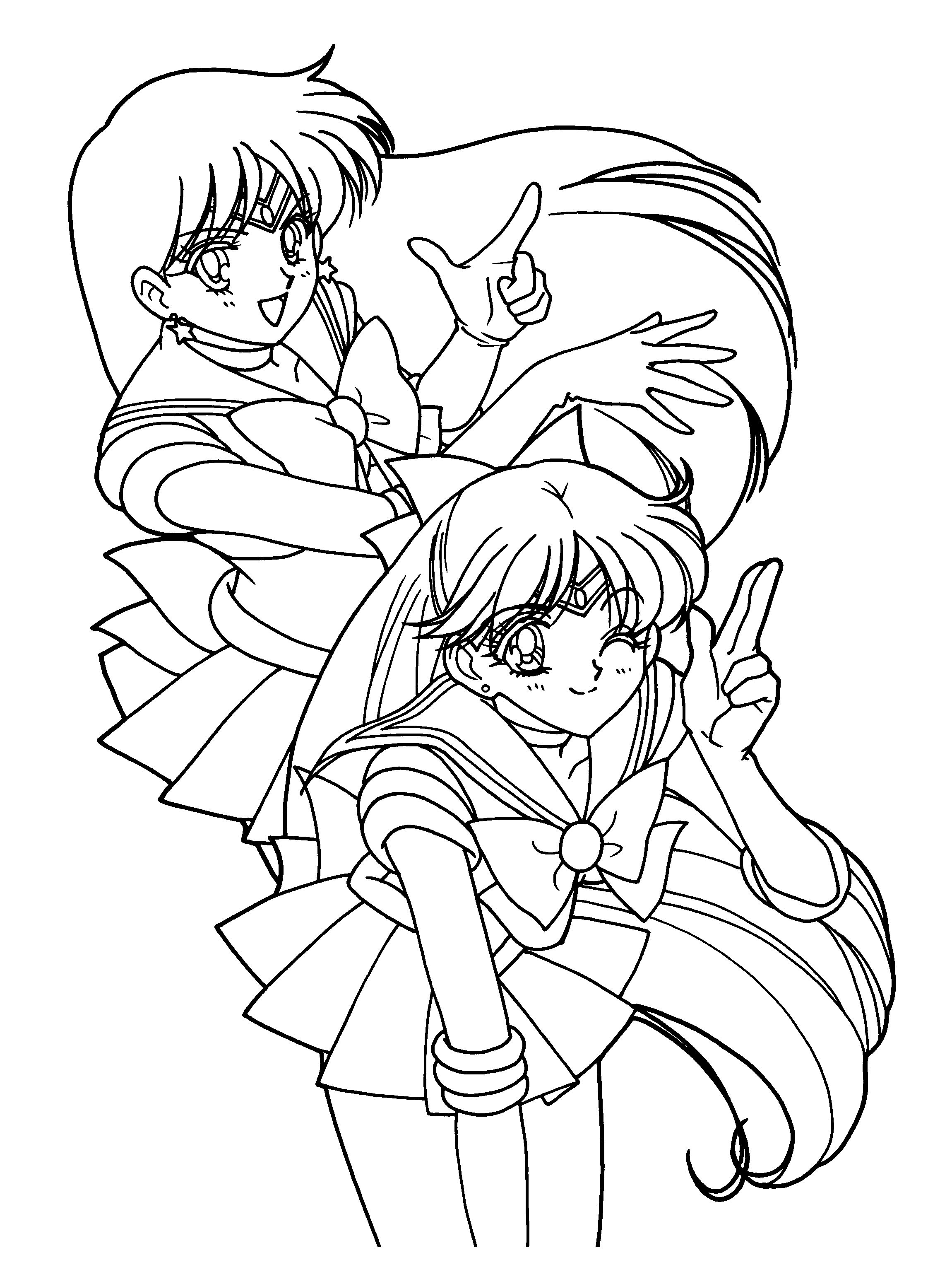 Sailormoon coloring pages