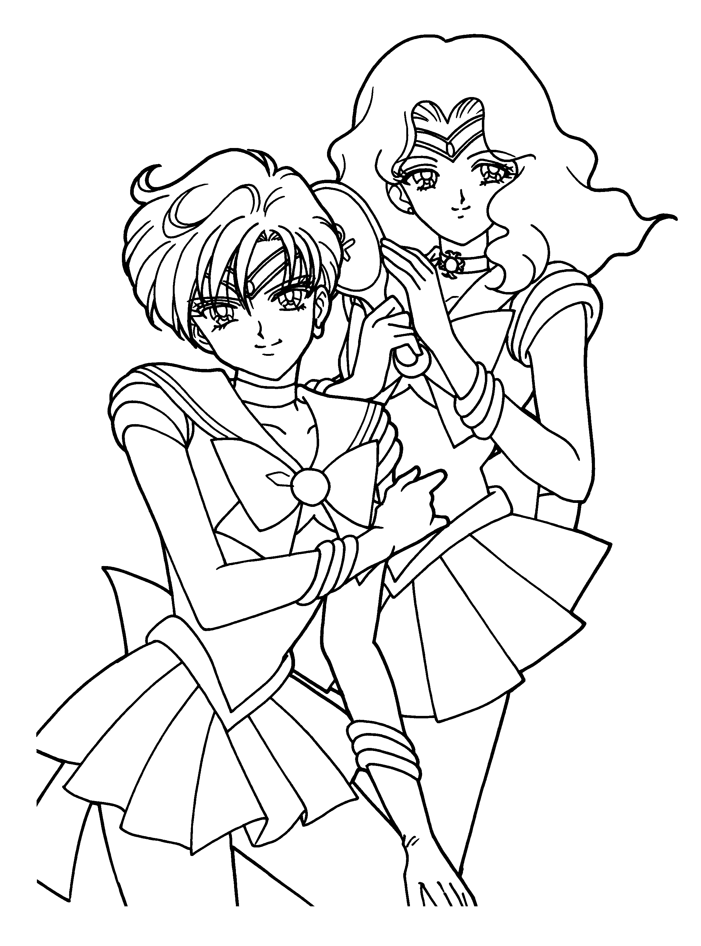 Sailormoon coloring pages