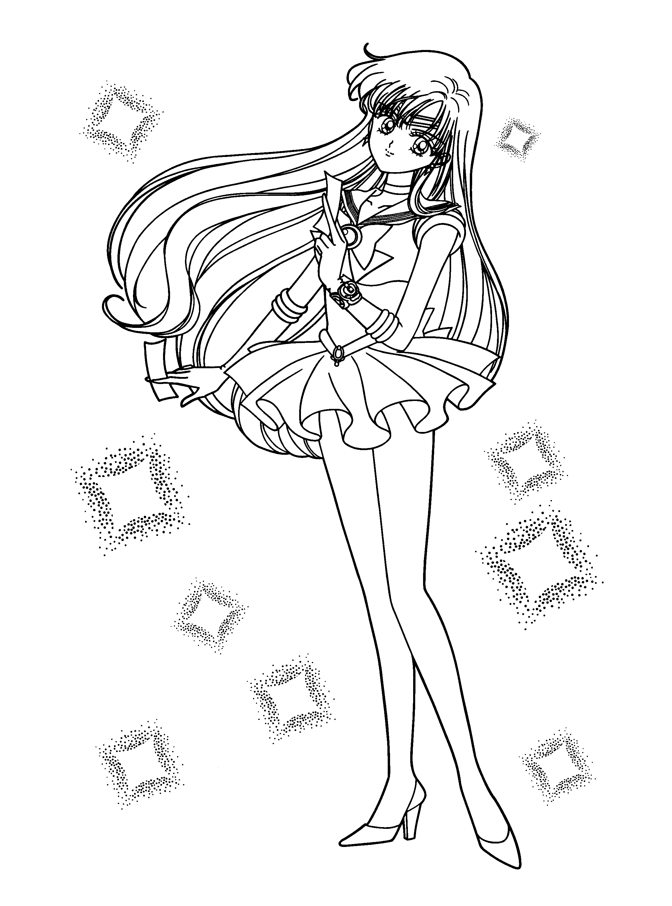 Sailormoon coloring pages