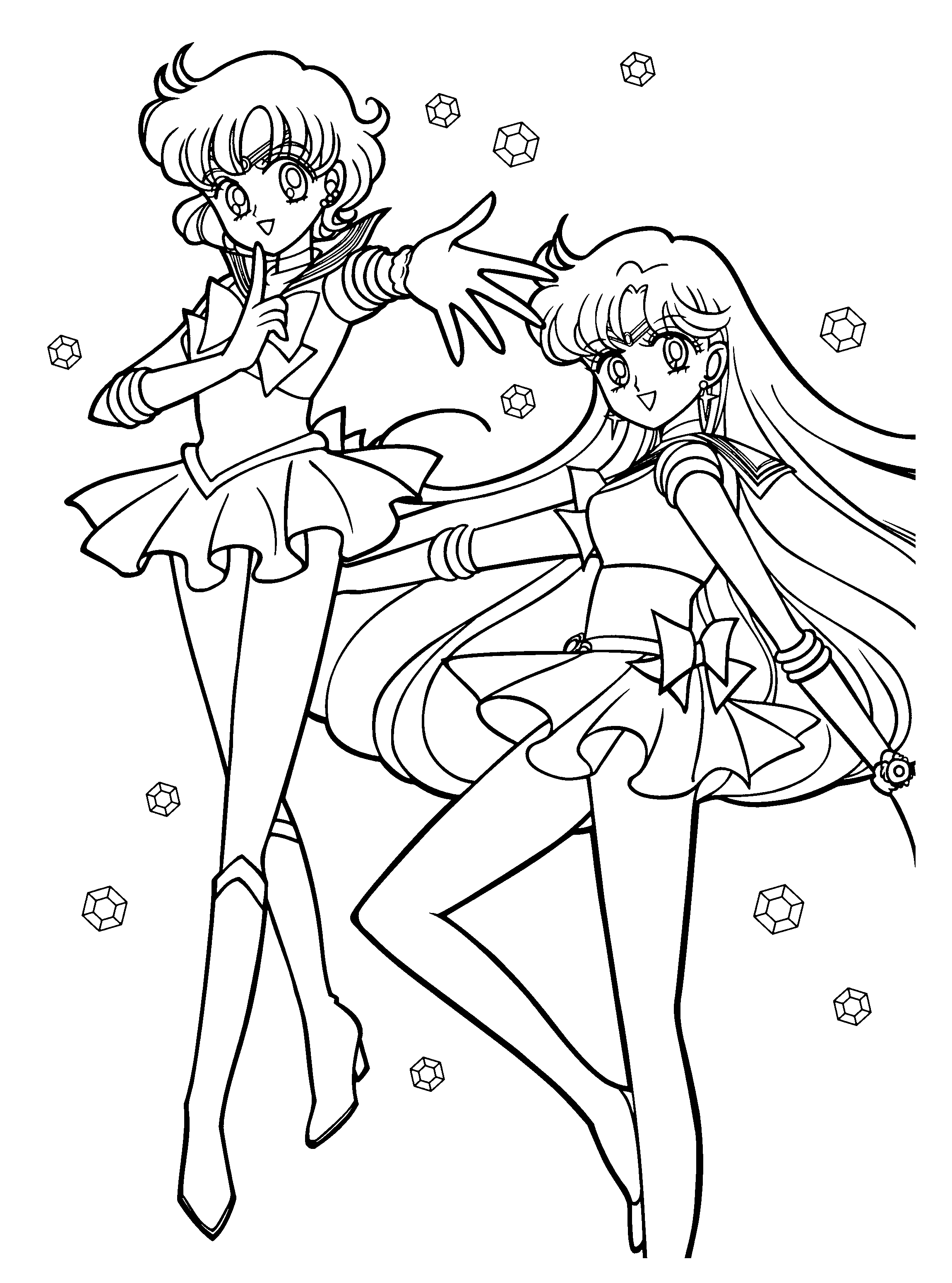 Sailormoon coloring pages