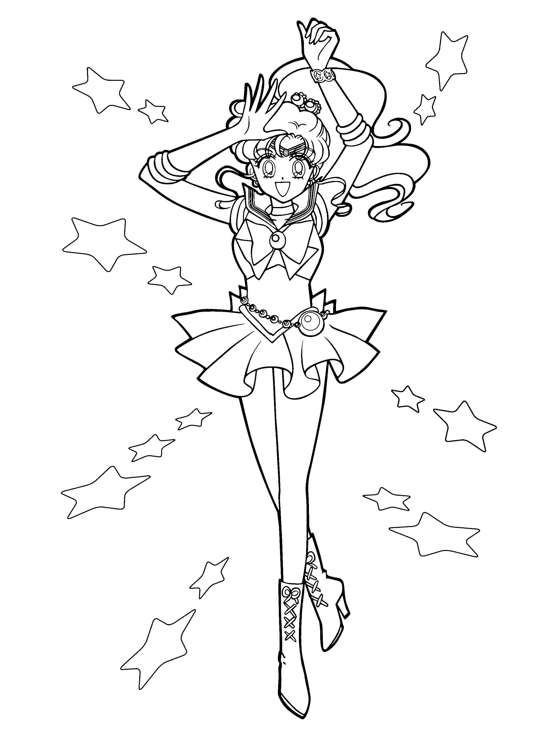 Sailormoon coloring pages