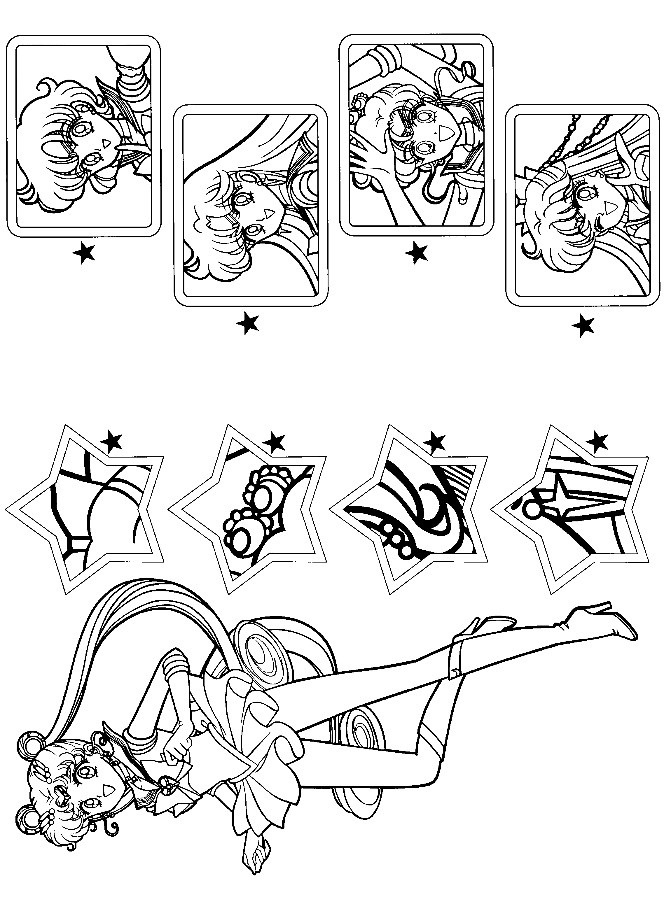 Sailormoon coloring pages