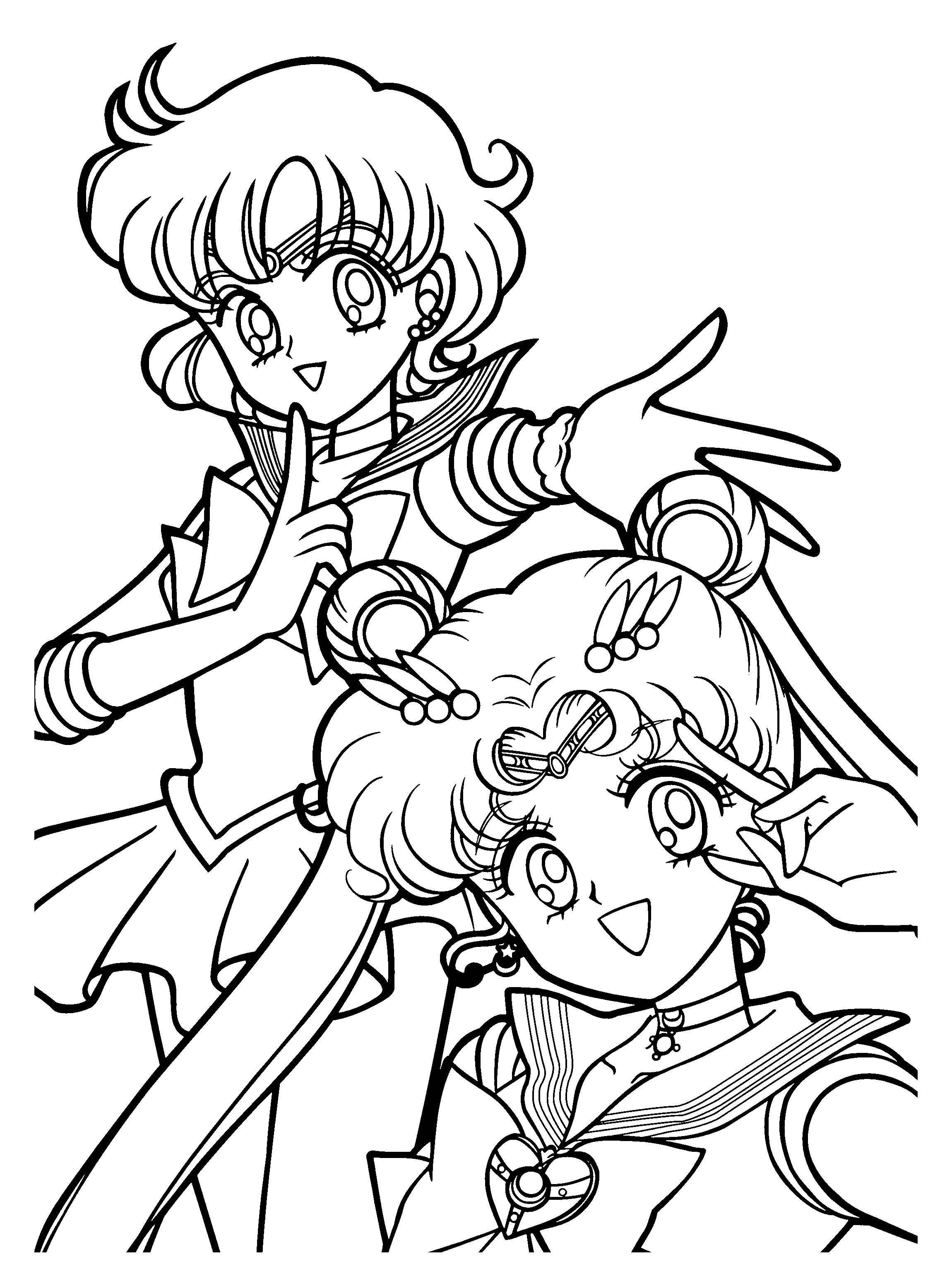 Sailormoon coloring pages