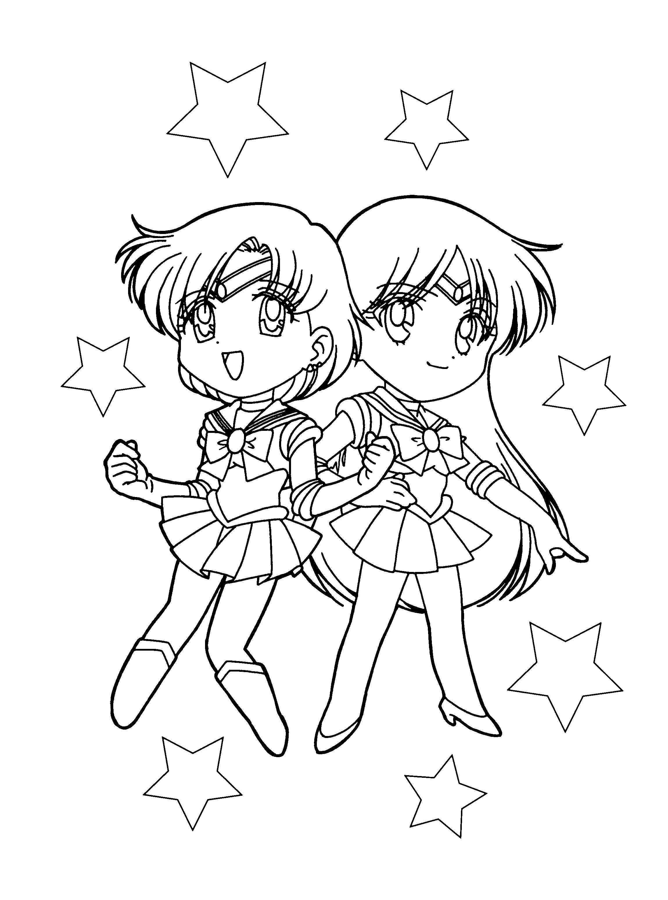 Sailormoon coloring pages