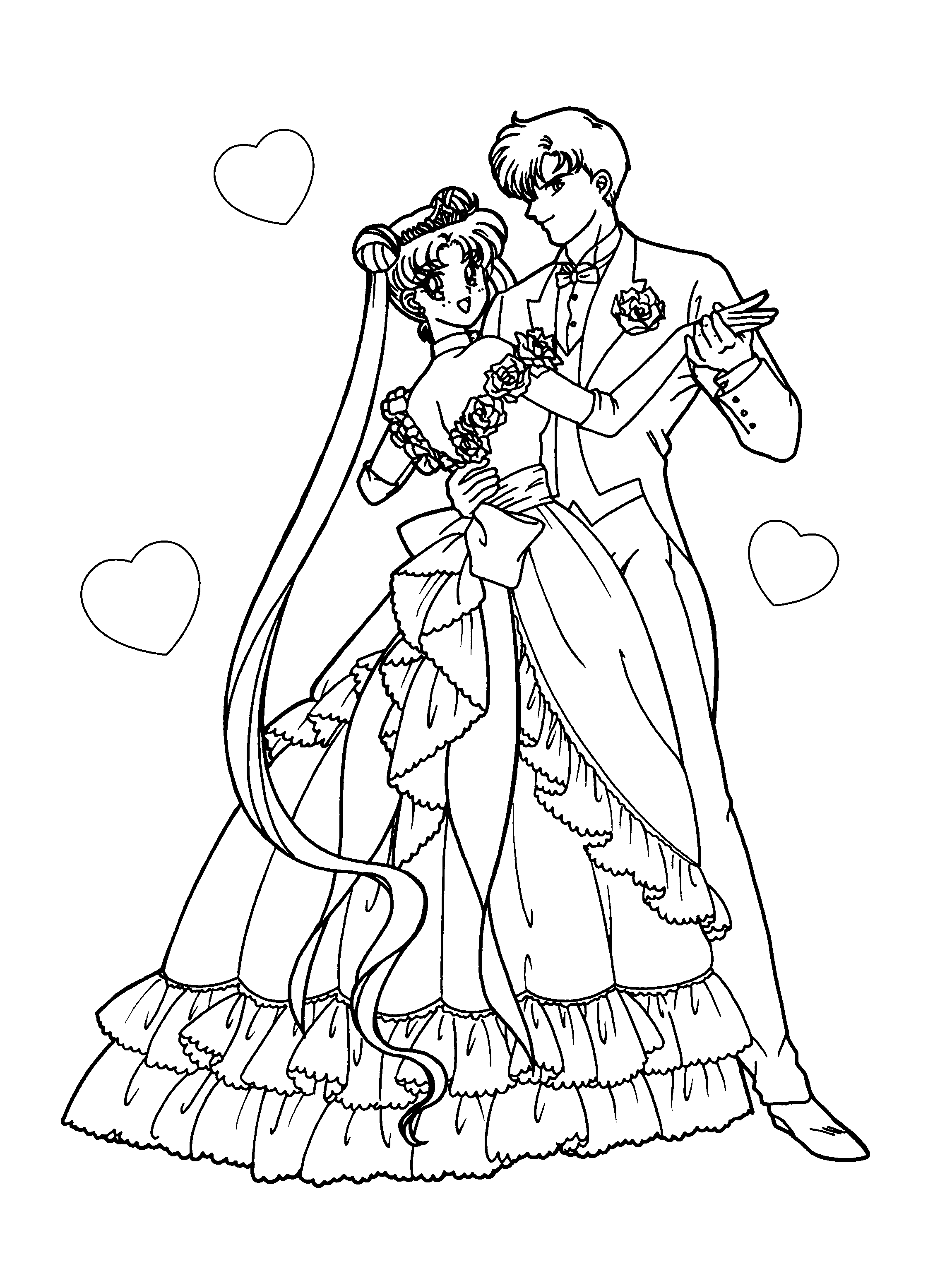 Sailormoon coloring pages