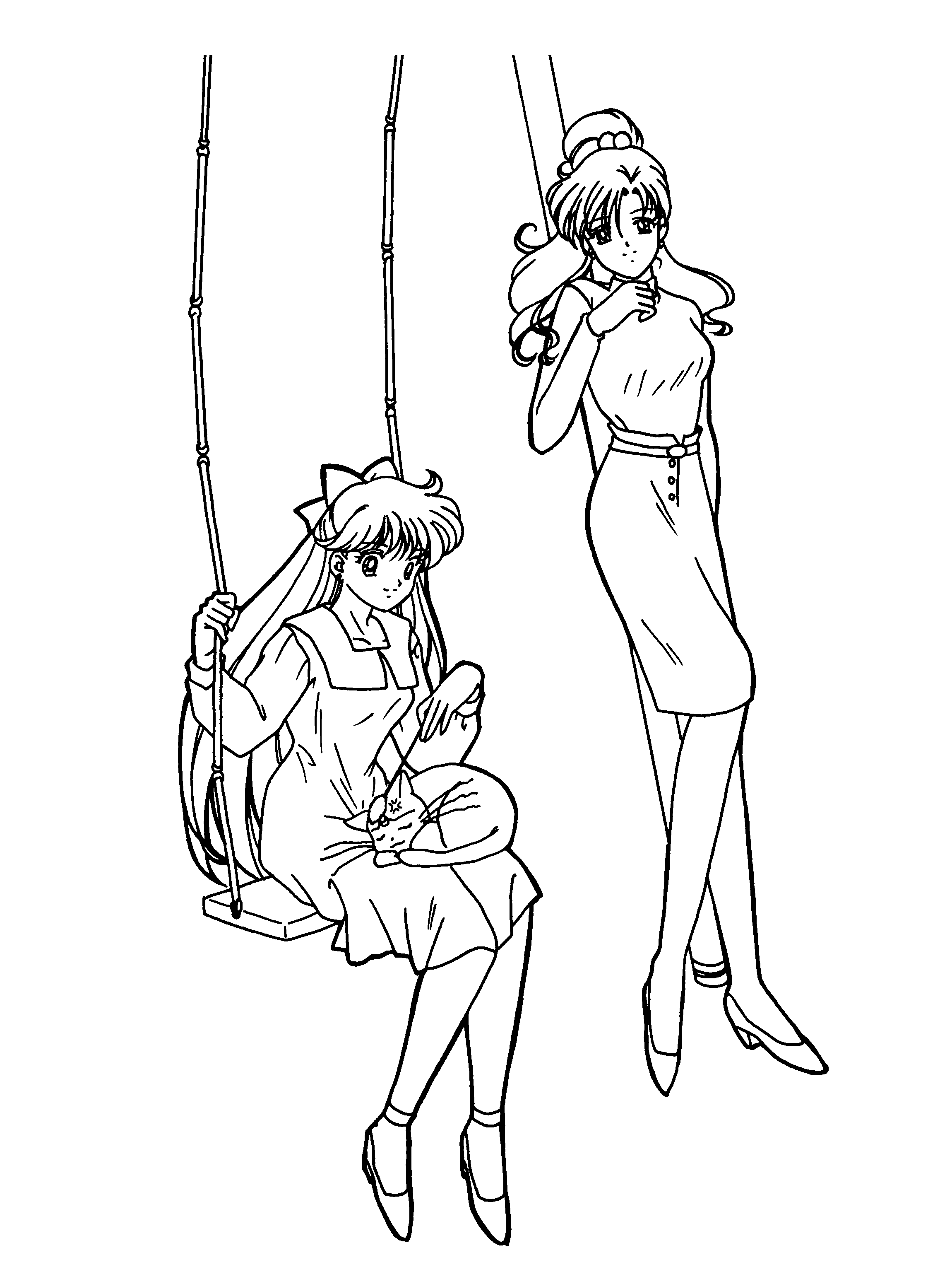 Sailormoon coloring pages