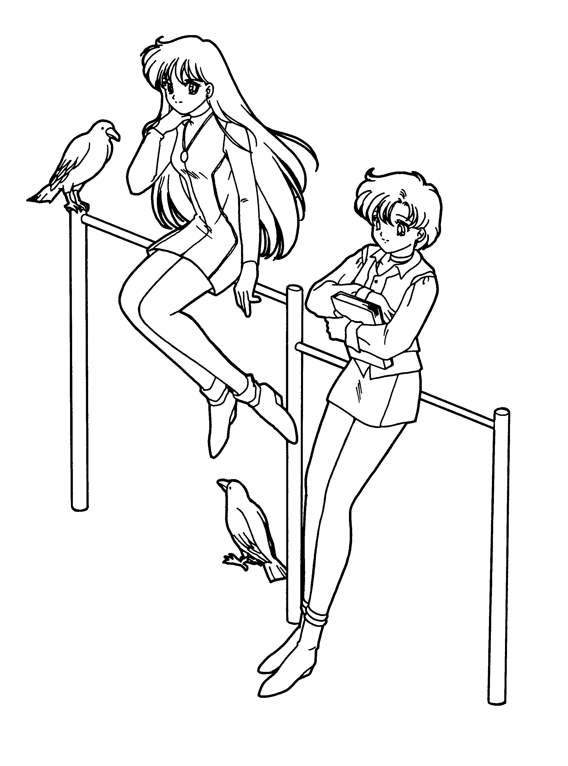 Sailormoon coloring pages