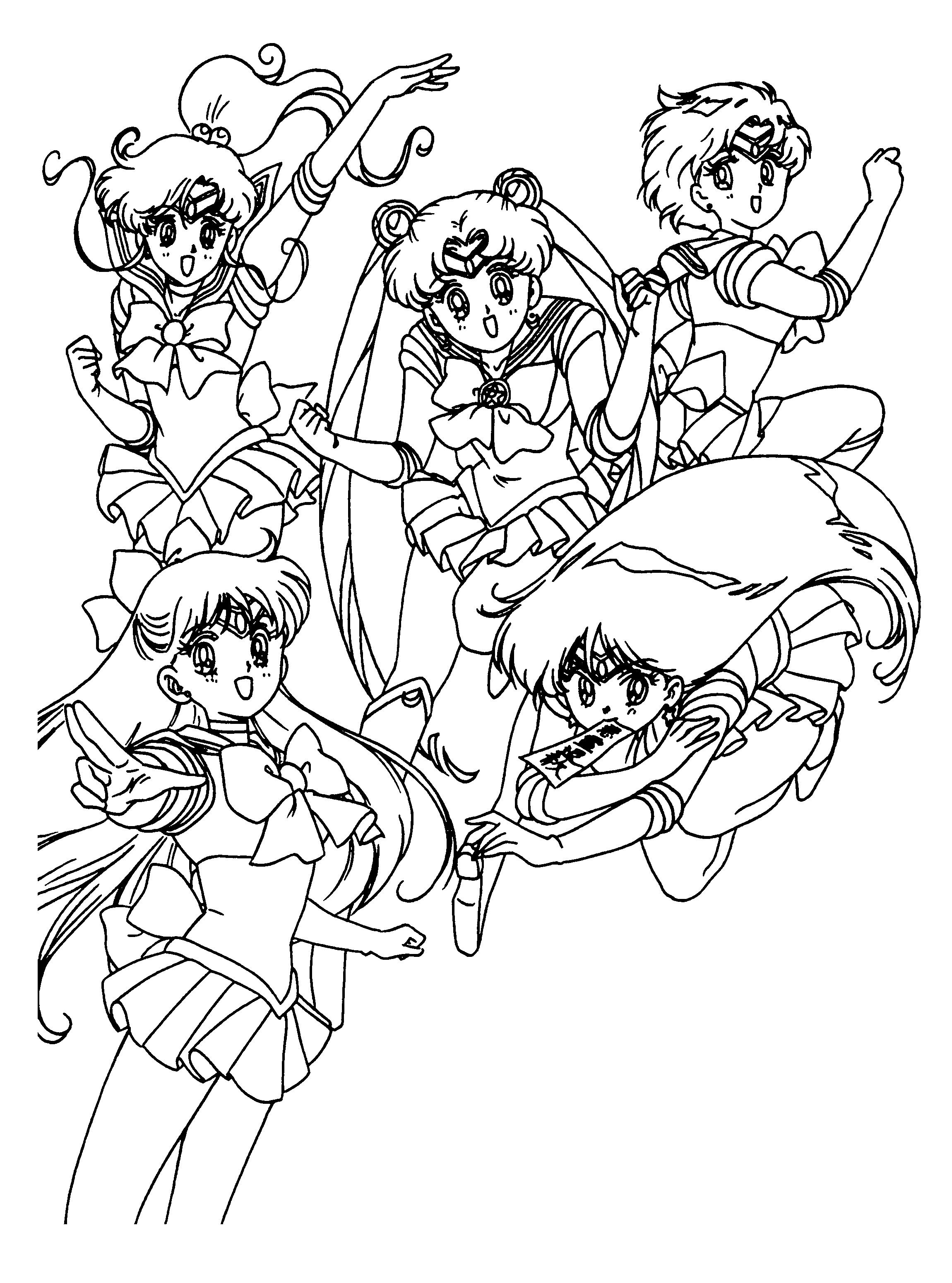 Sailormoon coloring pages