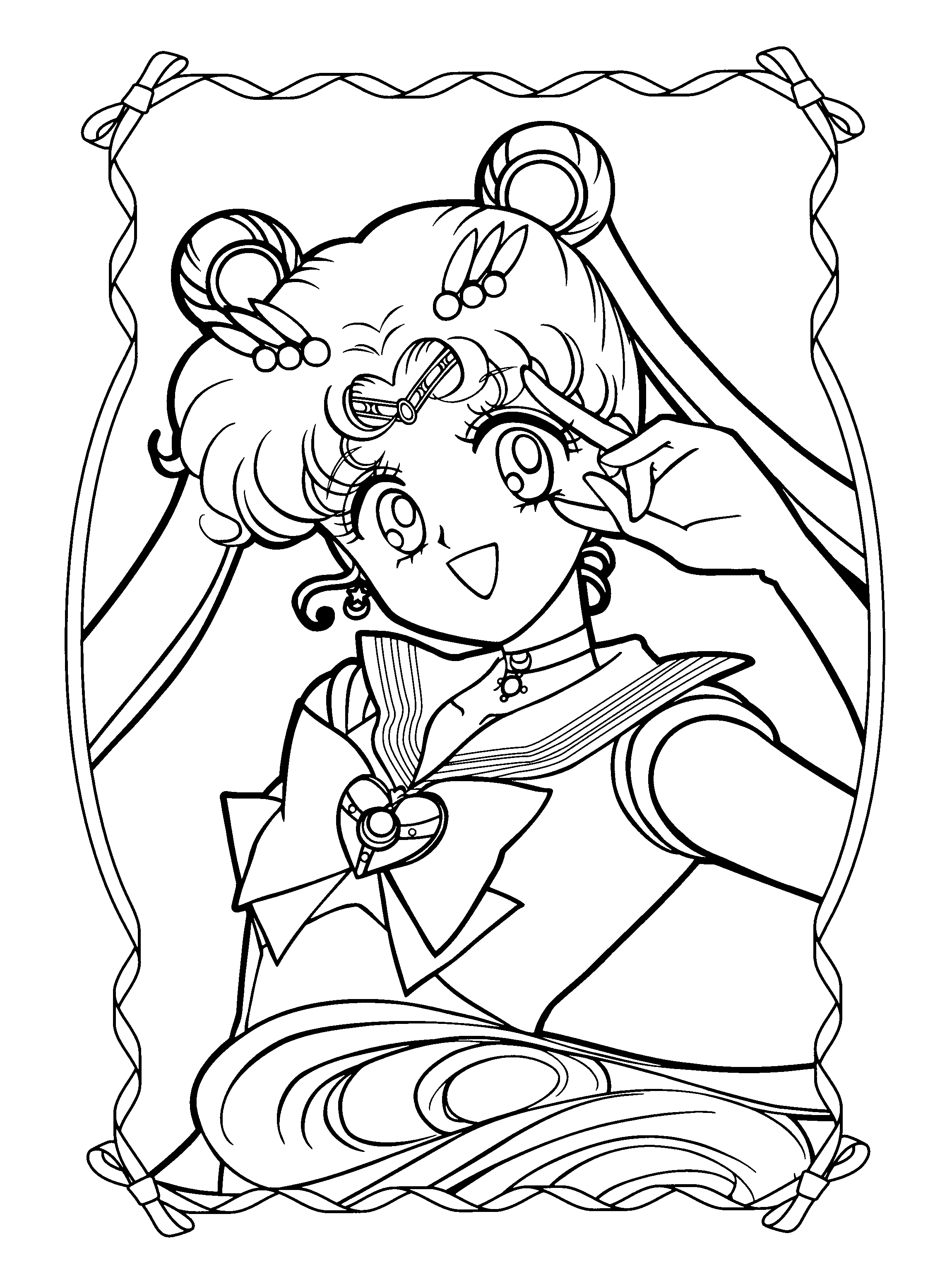 Sailormoon coloring pages