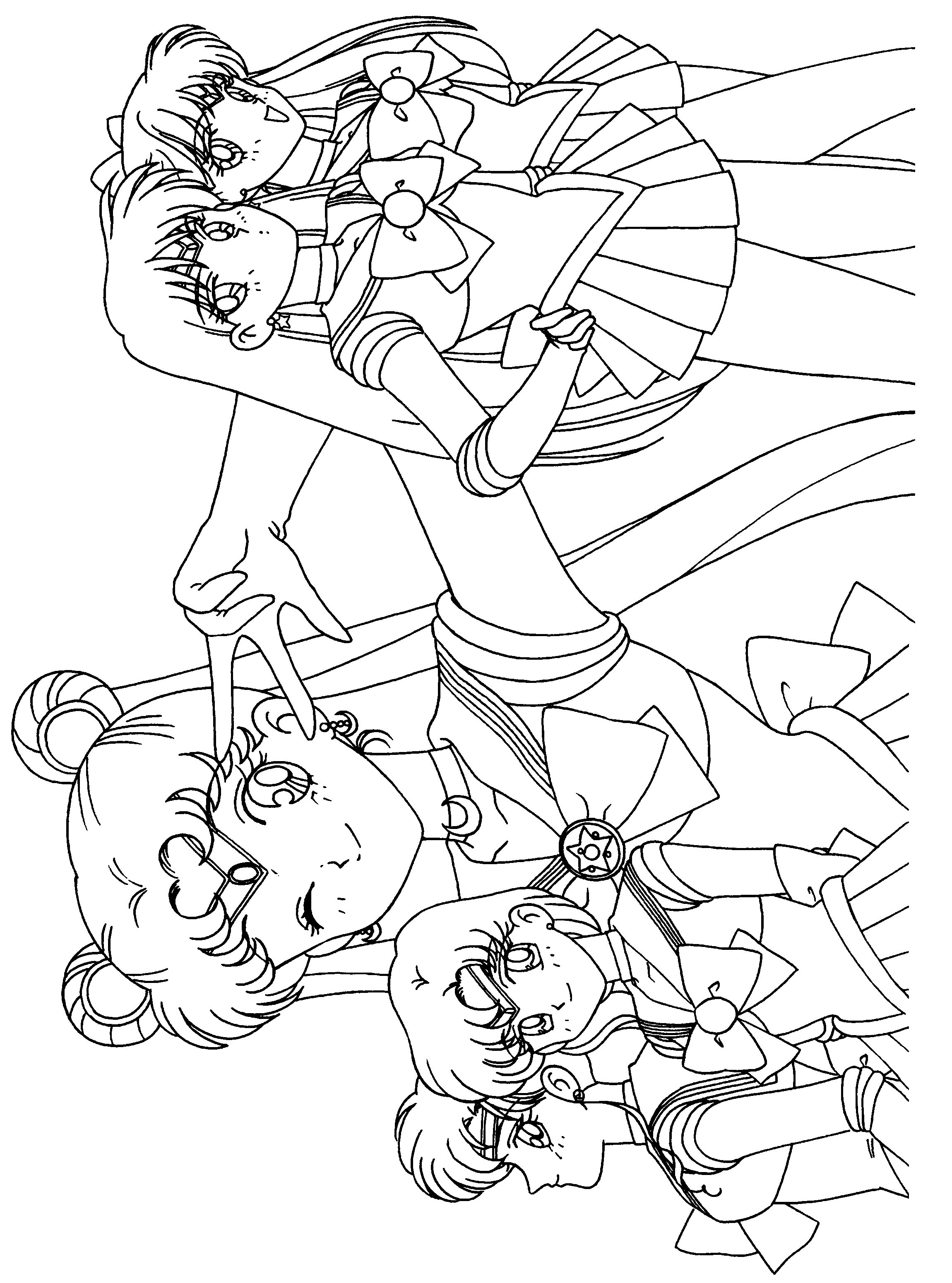 Sailormoon coloring pages