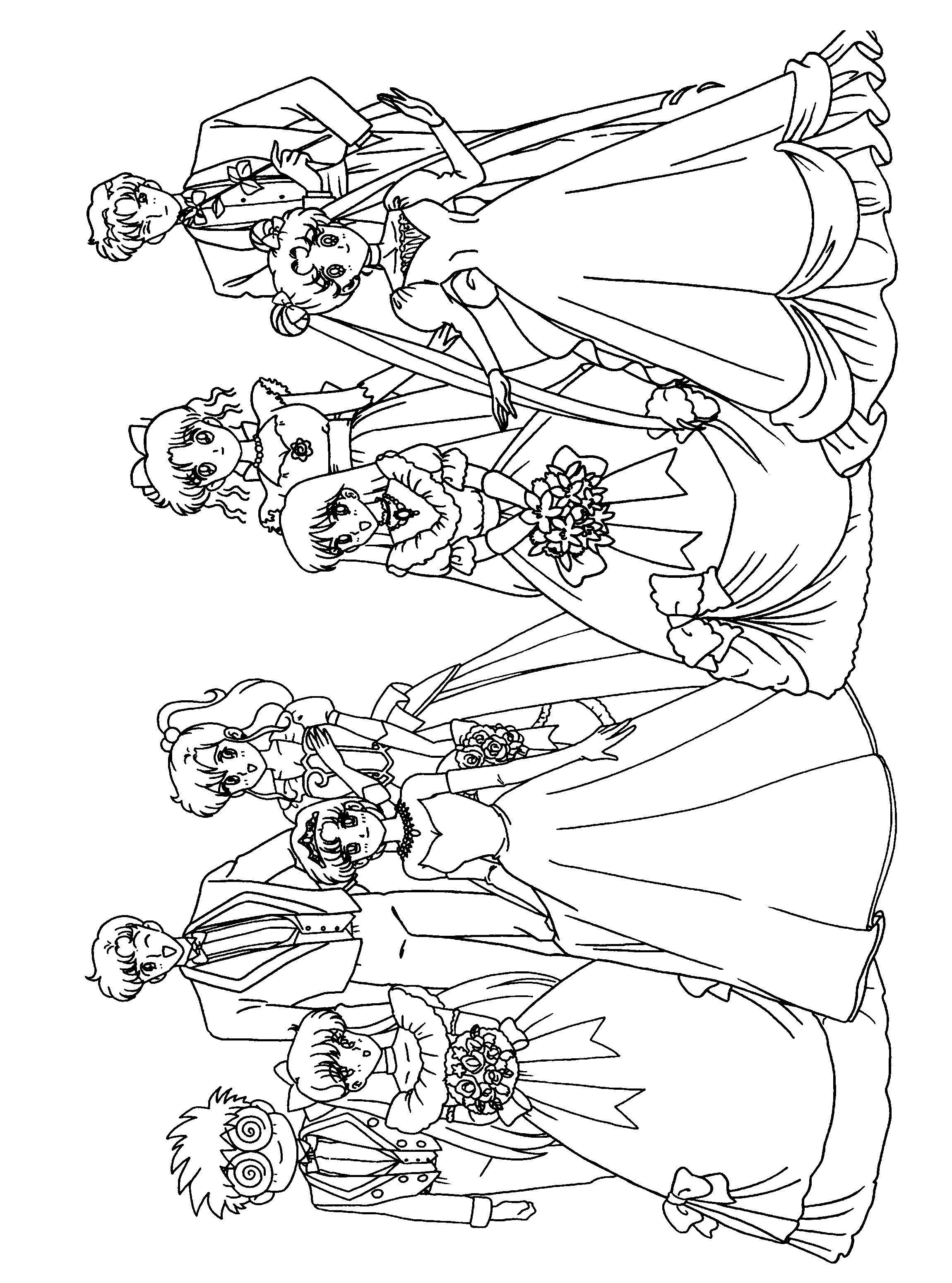 Sailormoon coloring pages