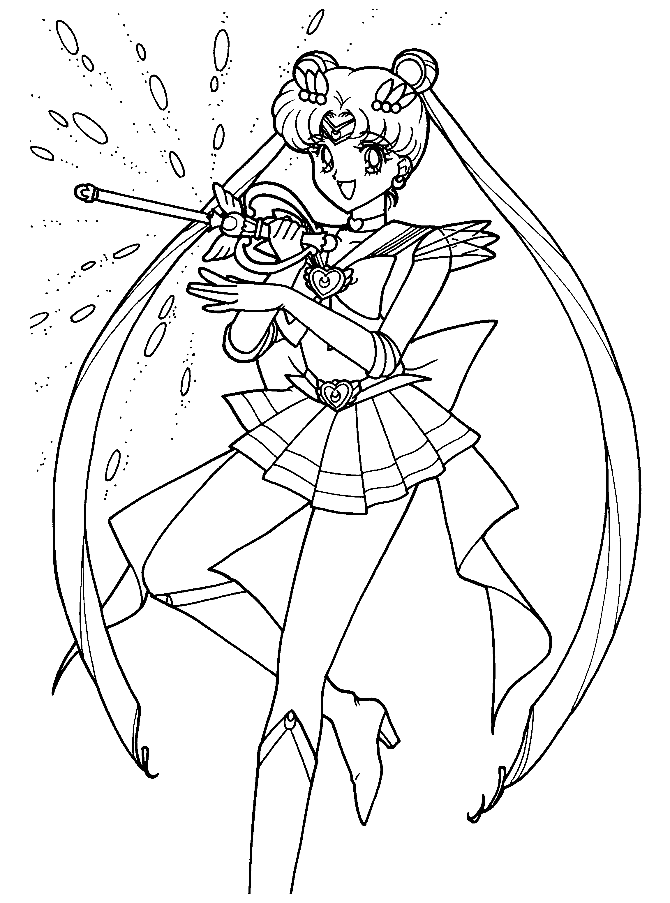 Coloring Page - Sailormoon coloring pages 70