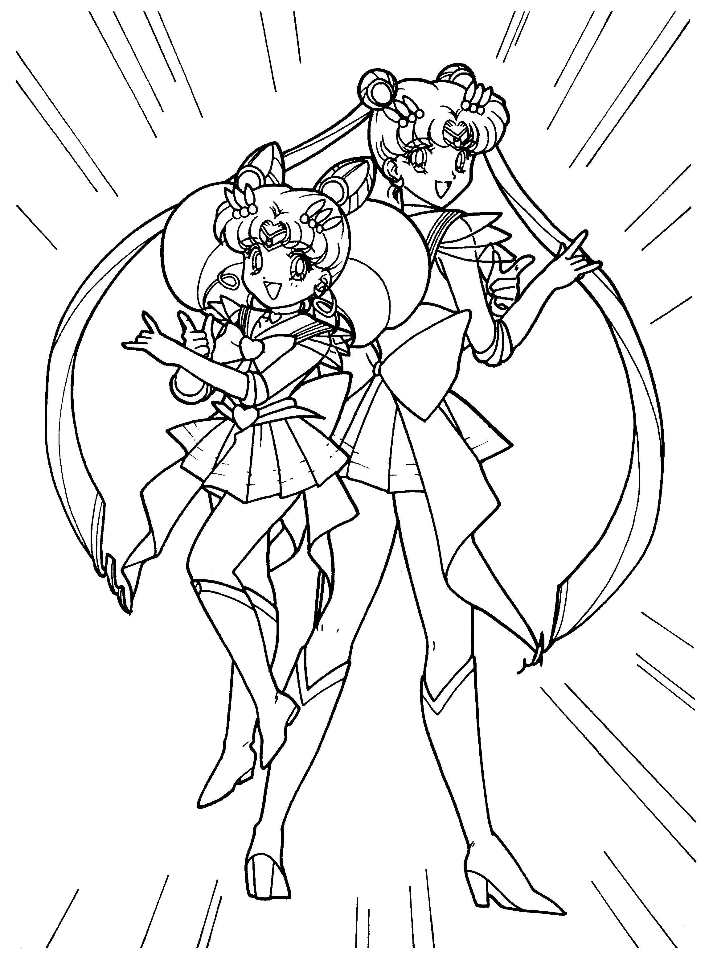 Sailormoon coloring pages